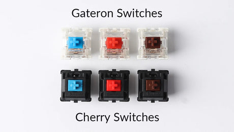 Cherry VS Gateron, which switch should I choose