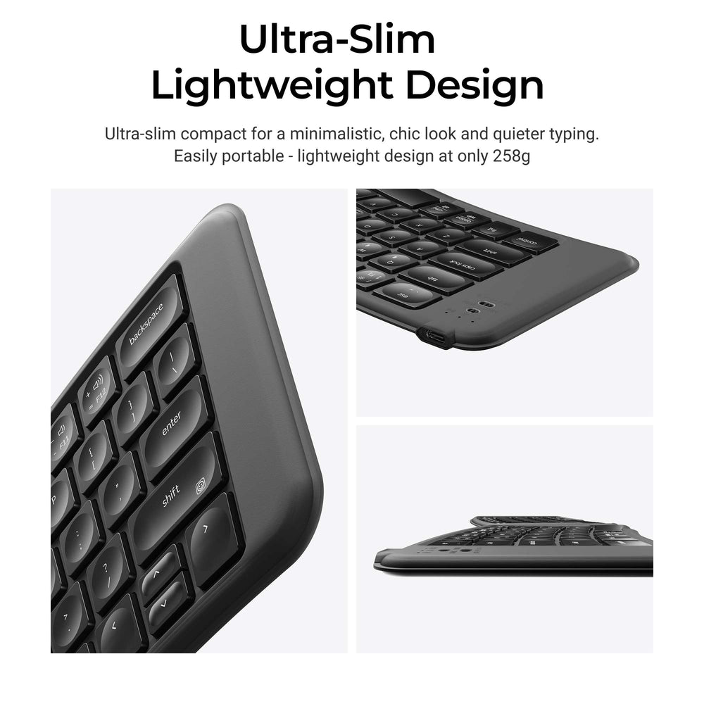 Keychron B11 Pro Ultra-Slim Wireless Foldable Keyboard (US ANSI Layout)