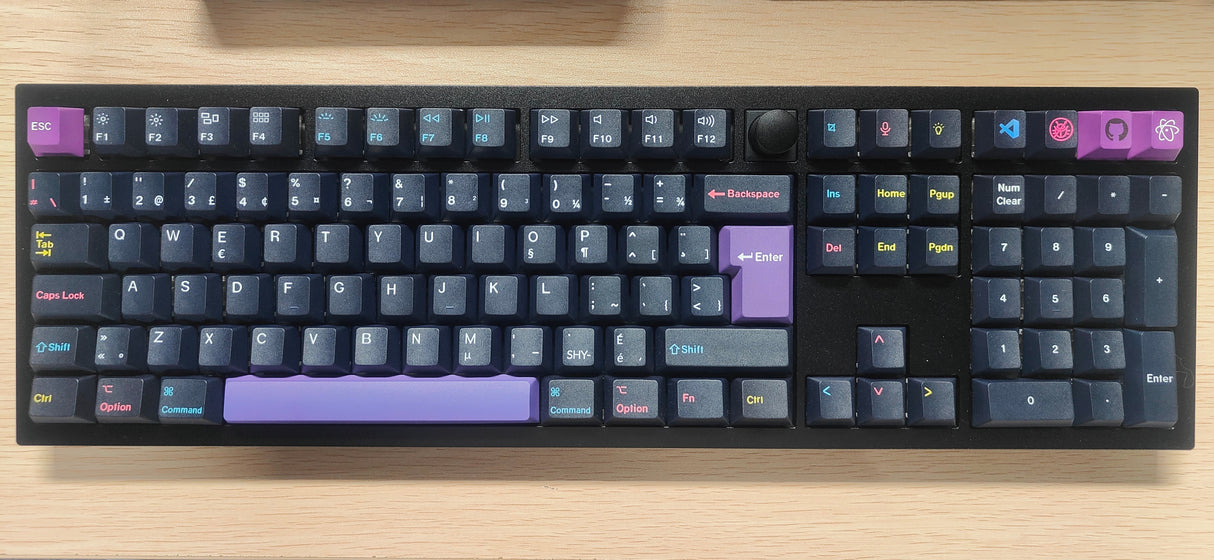 ISO Cherry Profiel Dye-Sub PBT Volledige Set Toetsenbordcaps - Ontwikkelaar (Versie 2)