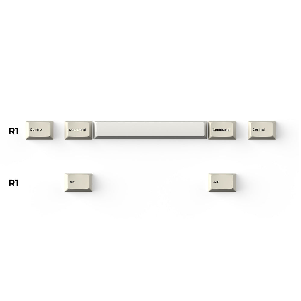 Cherry Profile Double-Shot PBT volledige set keycaps - Kameel