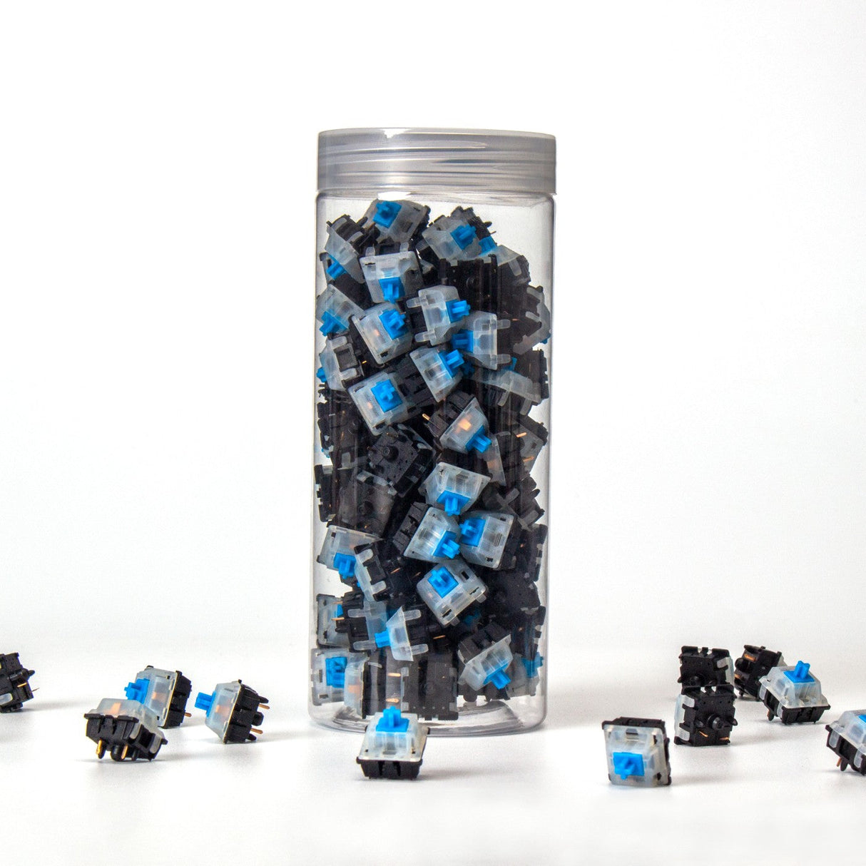 Gateron KS-3X47 Milky Top Black Bottom-schakelaar