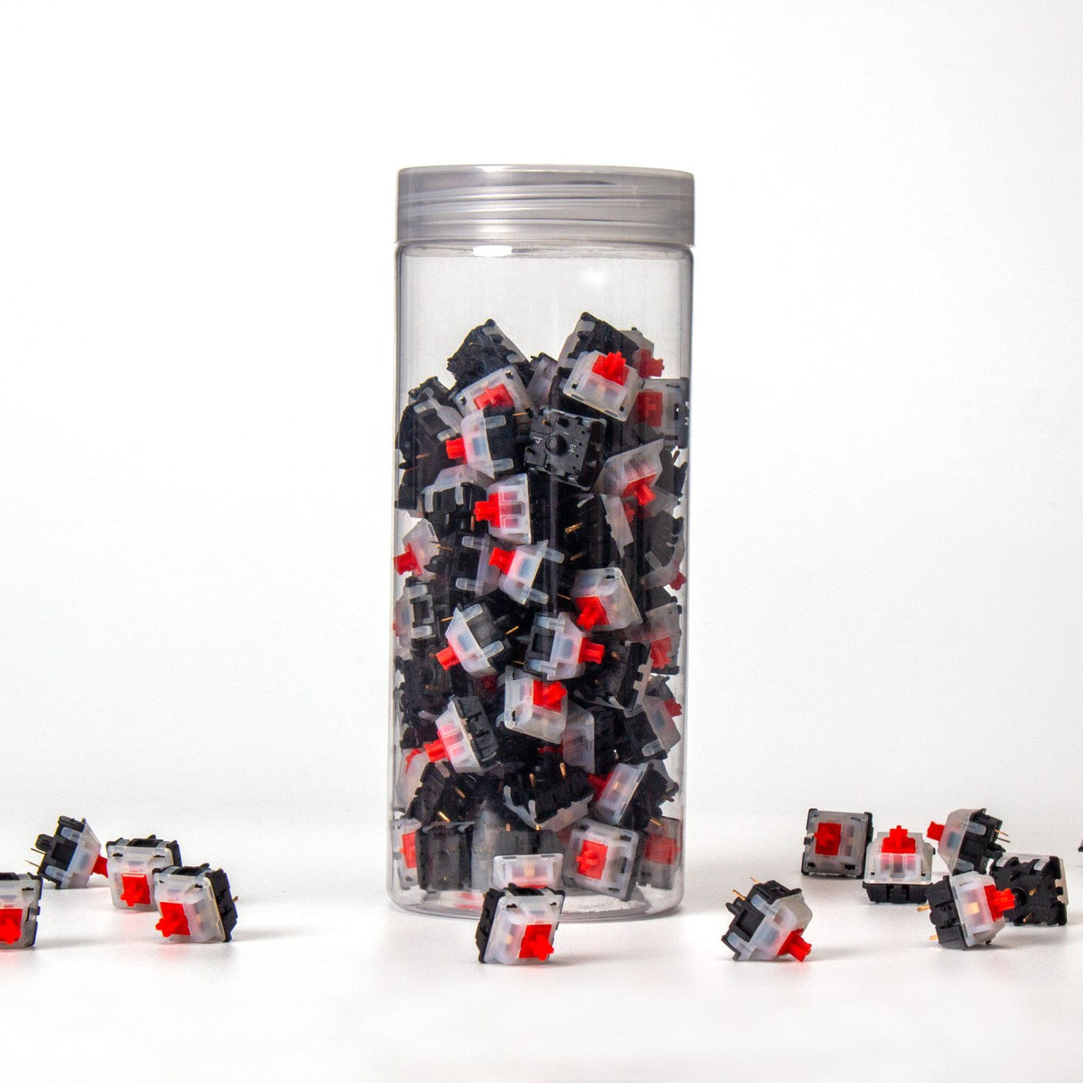 Gateron KS-3X47 Milky Top Black Bottom-schakelaar