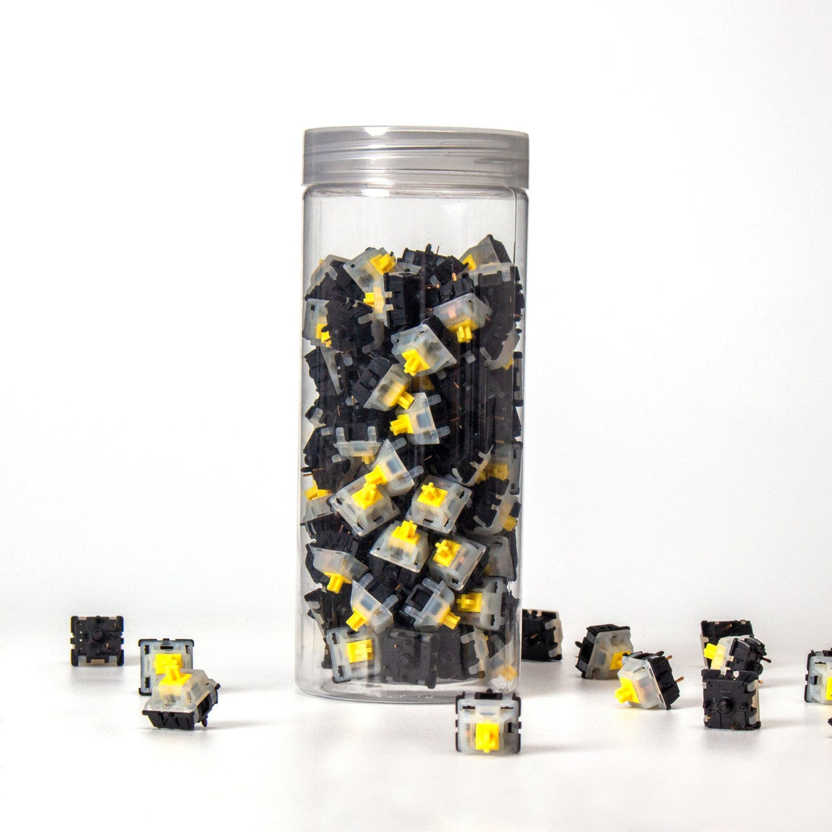 Gateron KS-3X47 Milky Top Black Bottom-schakelaar