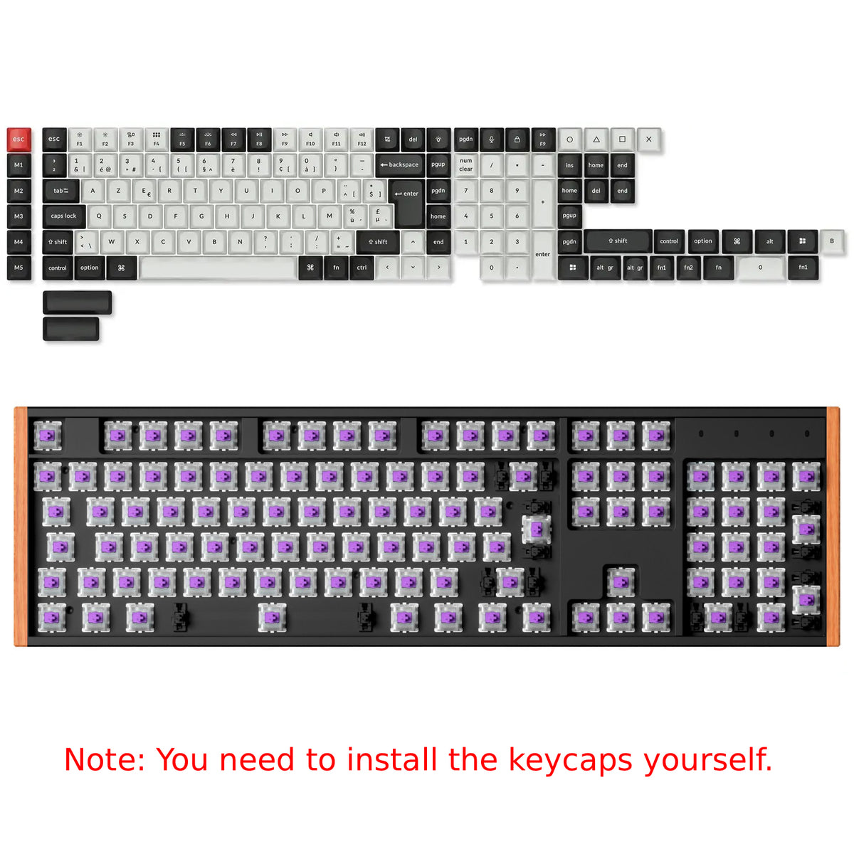 Keychron K10 HE Wireless Magnetic Switch Custom Keyboard ISO Layout Collection