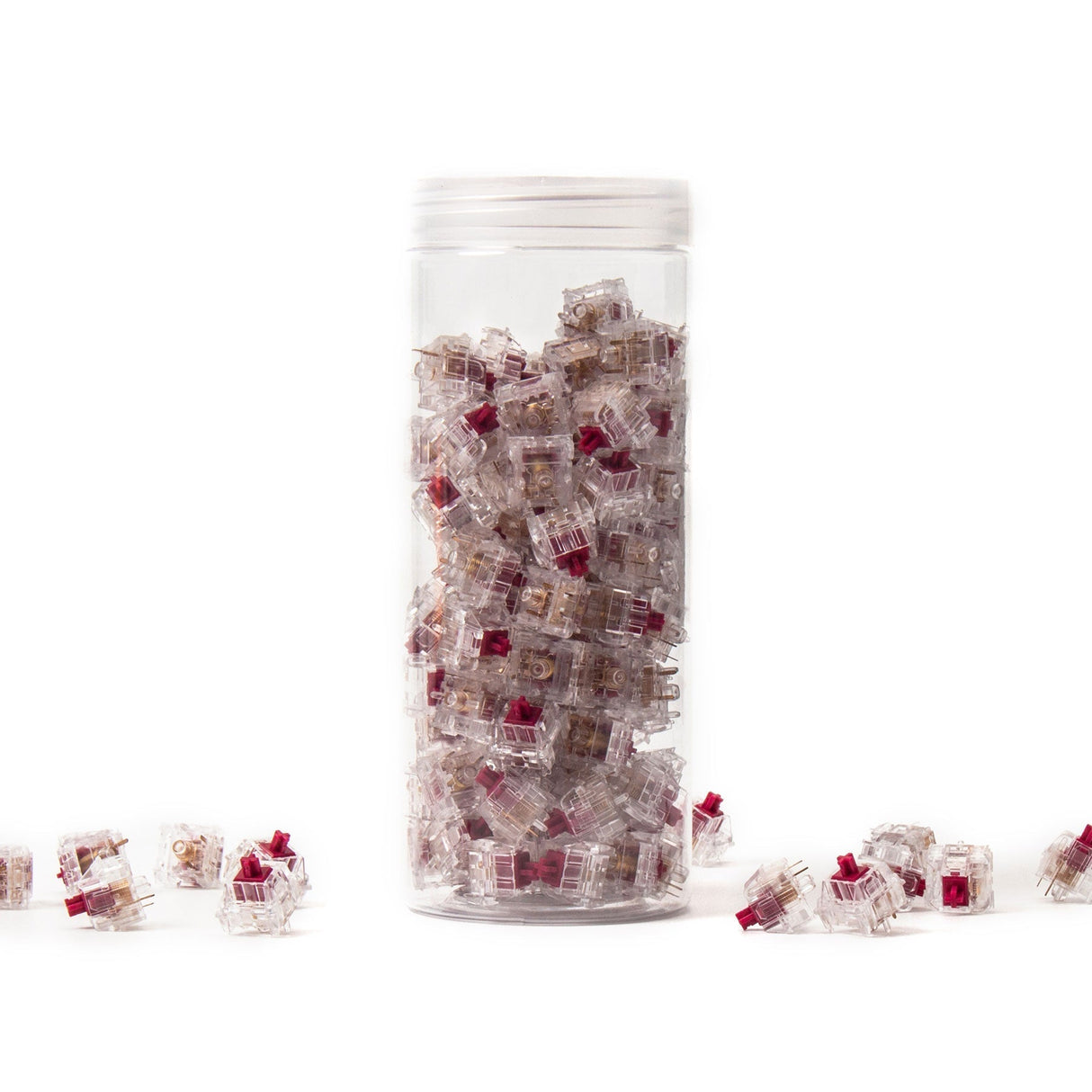 Kailh Crystal Burgundy Pro lineaire schakelaar