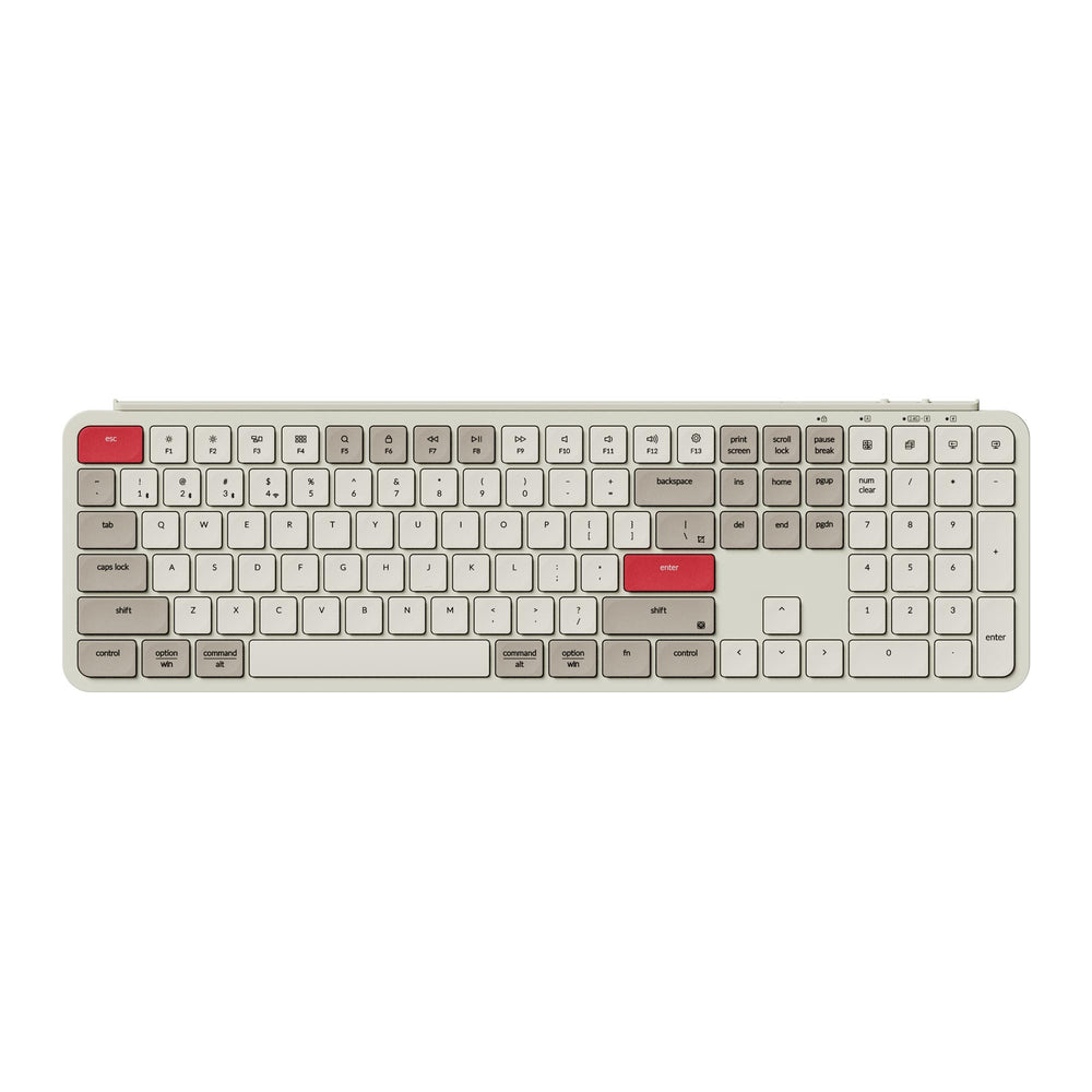 Keychron B6 Pro Ultra-Slank Draadloos Toetsenbord (US ANSI-indeling)