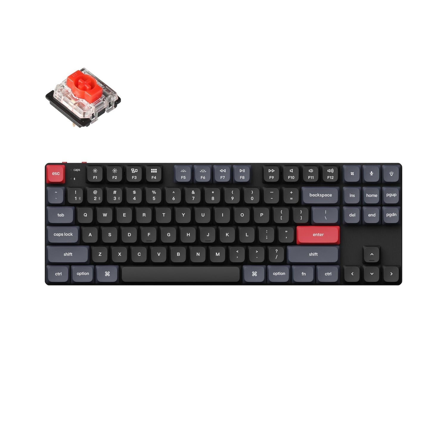 Keychron K1 Pro QMK/VIA Draadloos Custom Mechanisch Toetsenbord (US ANSI-indeling)