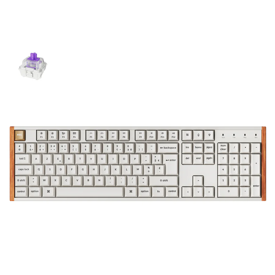 Keychron K10 HE Draadloos Magnetische Schakelaar Aangepast Toetsenbord ISO Indeling Collectie