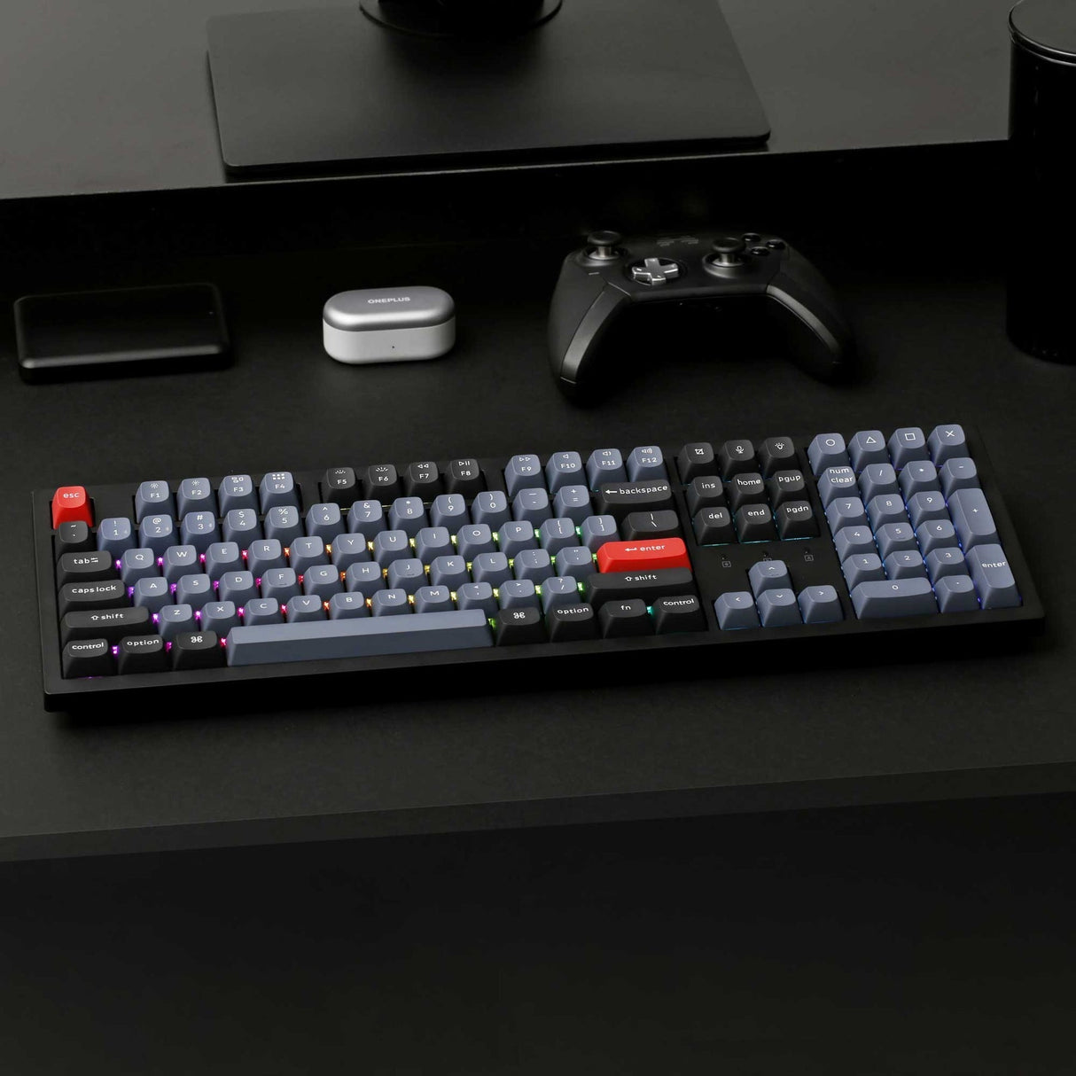 Keychron K10 Pro QMK/VIA Draadloos Mechanisch Toetsenbord (US ANSI-indeling)