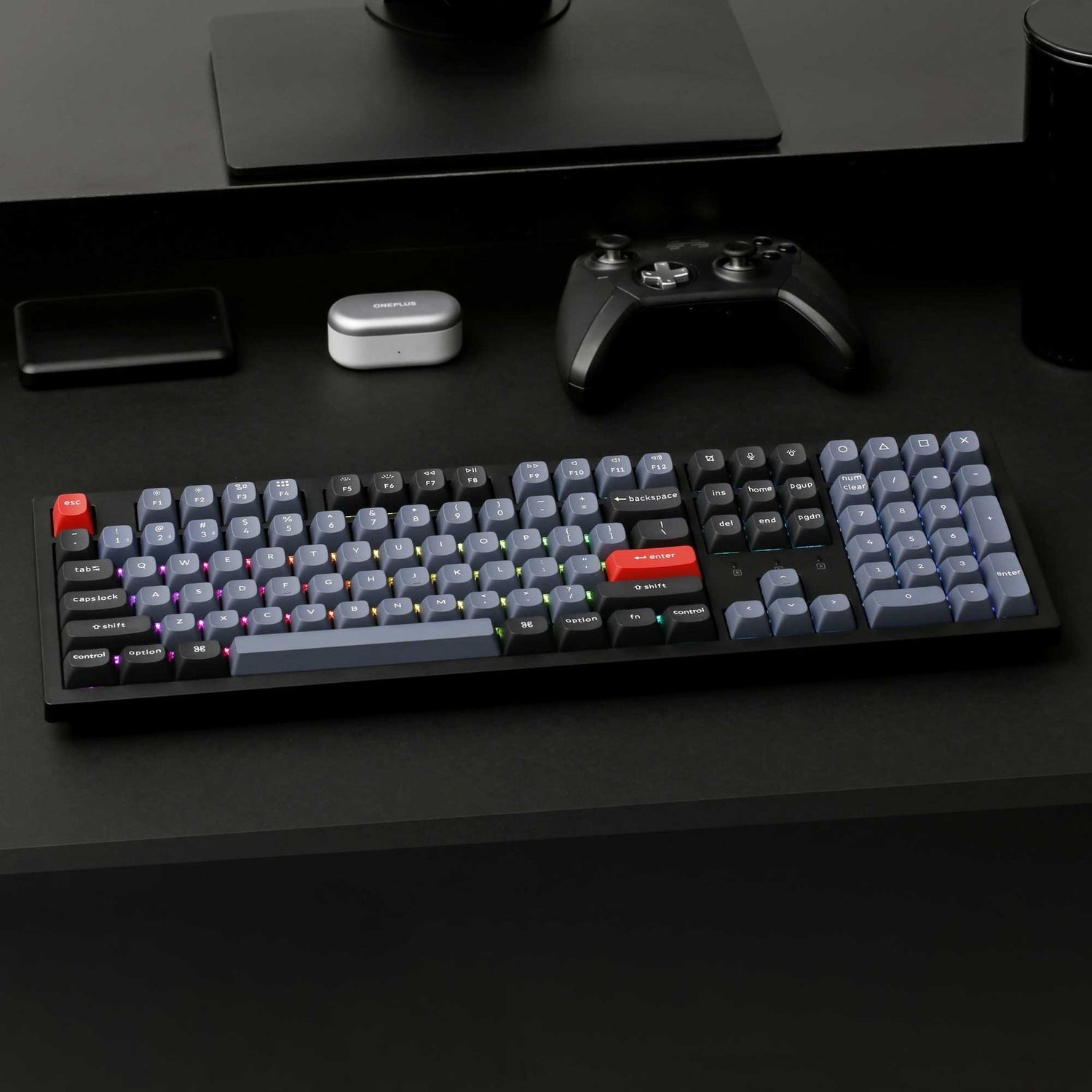 Keychron K10 Pro QMK/VIA Draadloos Mechanisch Toetsenbord (US ANSI-indeling)