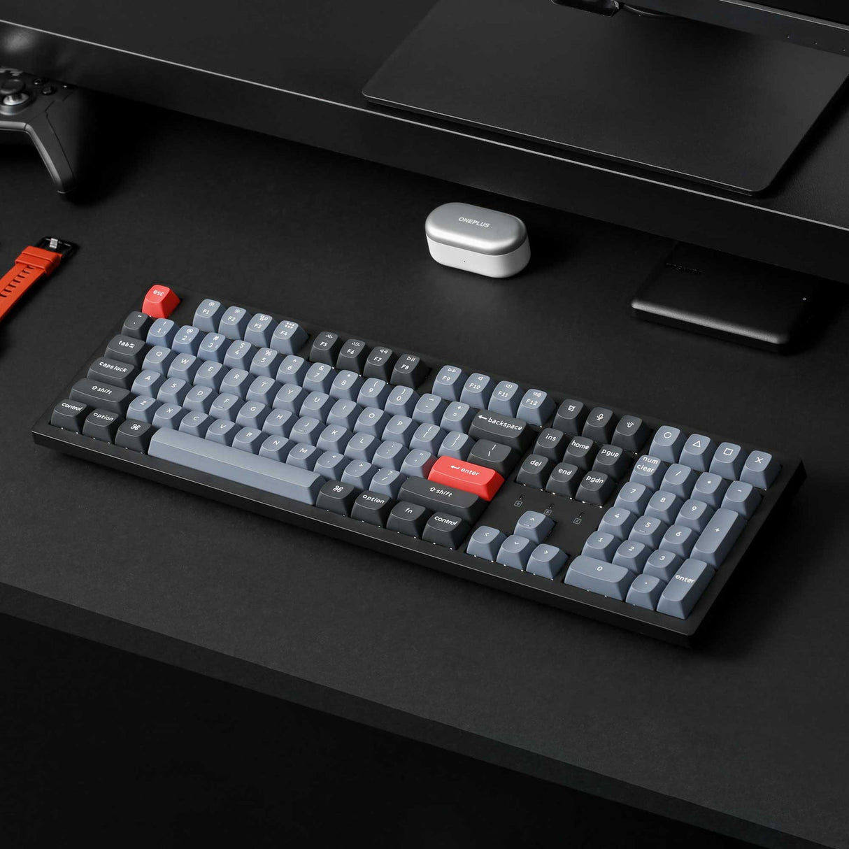 Keychron K10 Pro QMK/VIA Draadloos Mechanisch Toetsenbord (US ANSI-indeling)