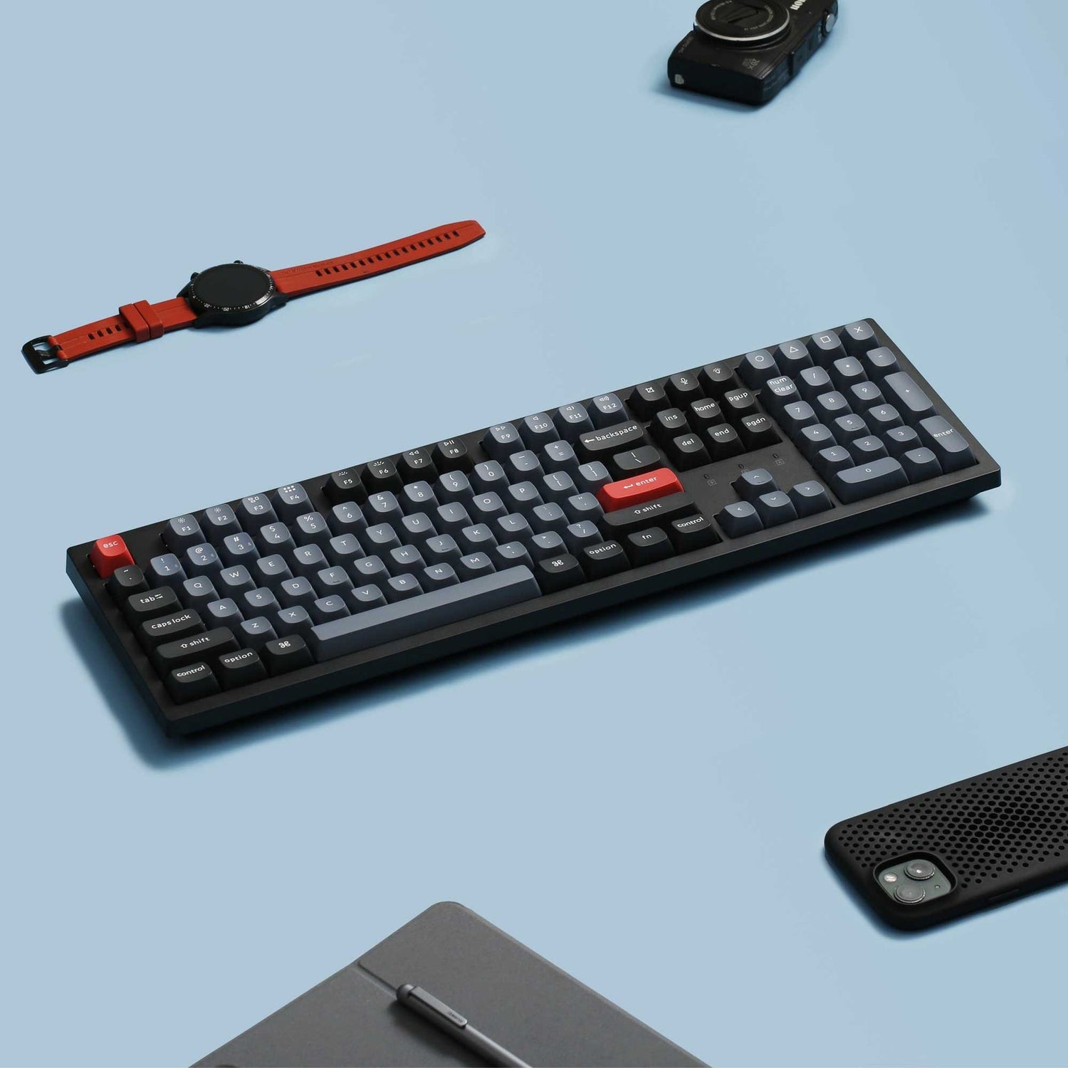 Keychron K10 Pro QMK/VIA Draadloos Mechanisch Toetsenbord (US ANSI-indeling)