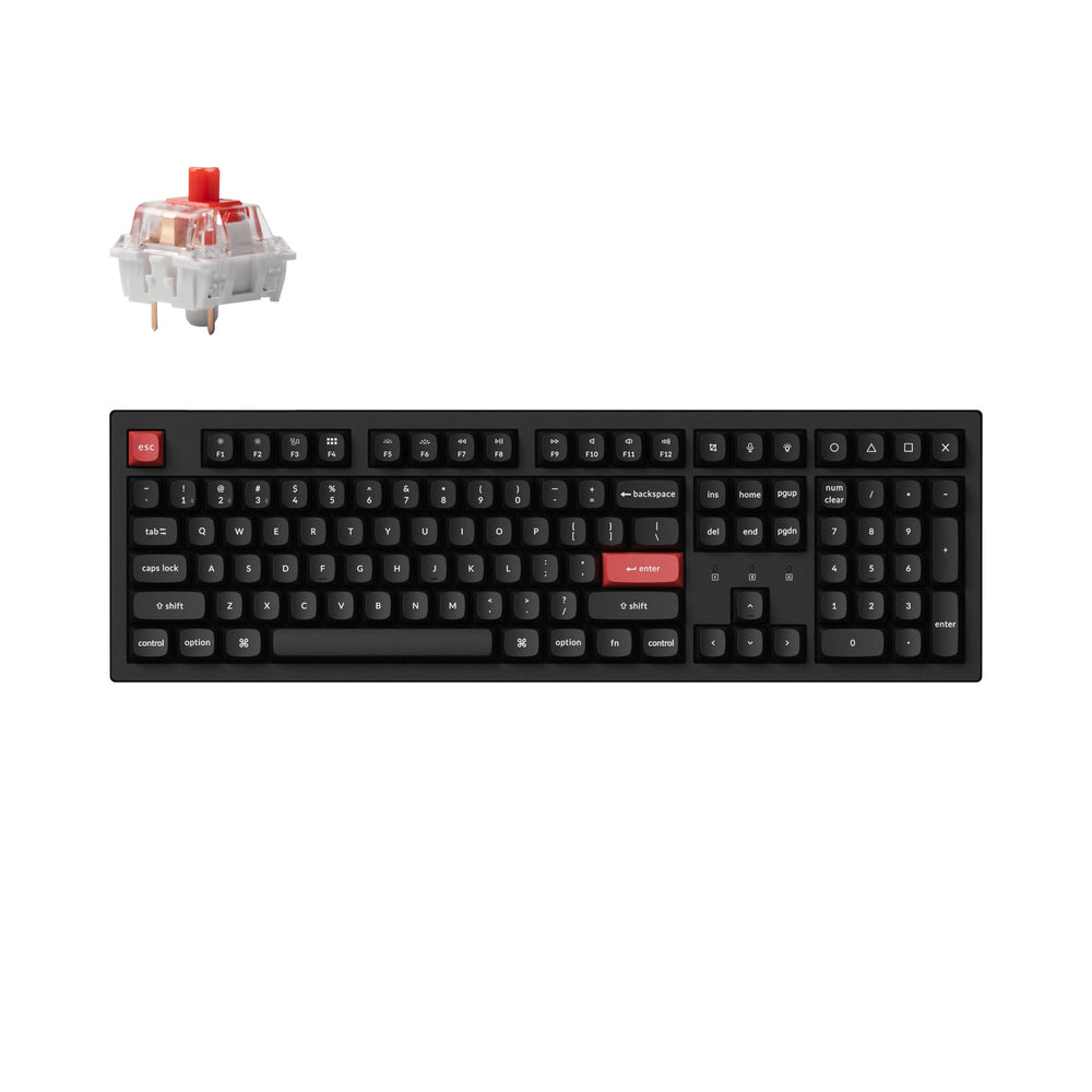 Keychron K10 Pro QMK/VIA Draadloos Mechanisch Toetsenbord (US ANSI-indeling)