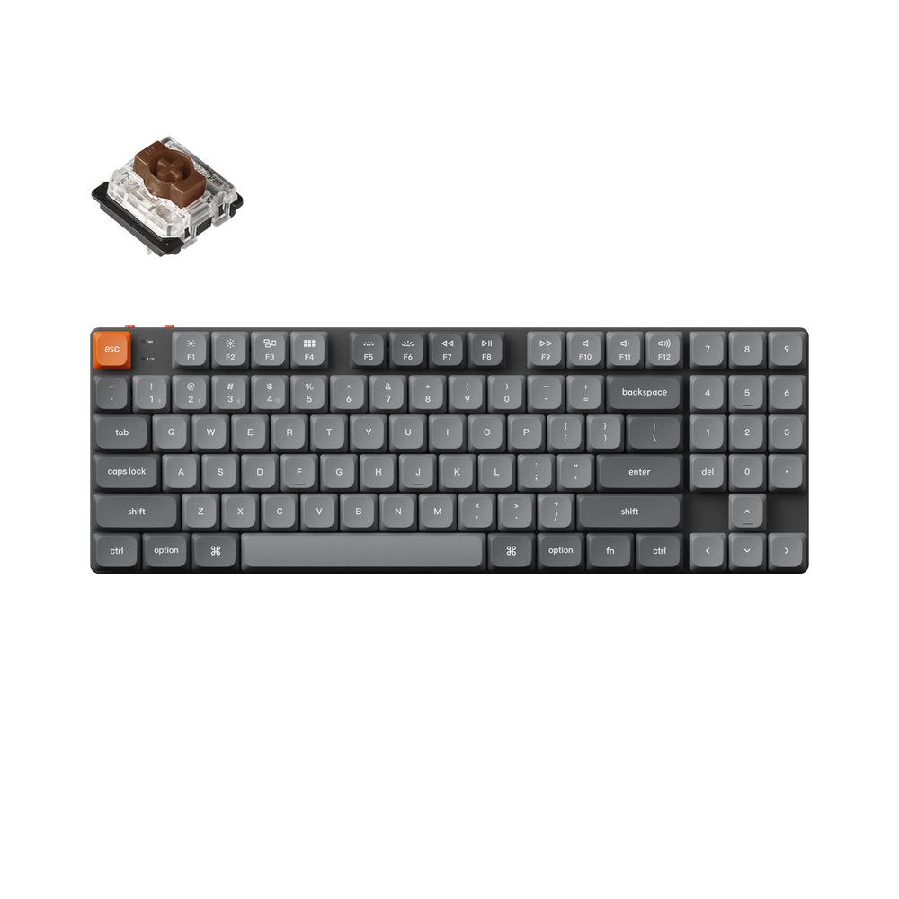 Keychron K13 Max QMK/VIA Draadloos Aangepast Mechanisch Toetsenbord (US ANSI-indeling)