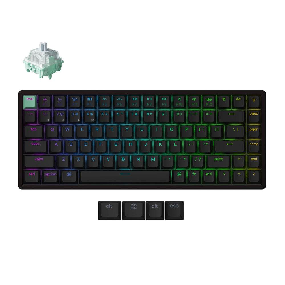 Keychron K2 HE Draadloze Magnetische Switch Aangepaste Toetsenbord (US ANSI Indeling)