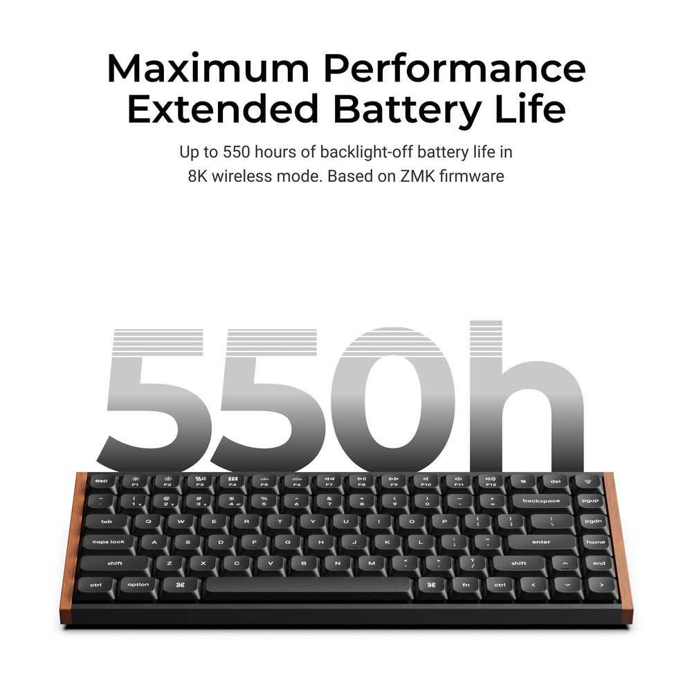 Keychron K3 Ultra 8K Wireless Custom Mechanical Keyboard (US ANSI Layout)