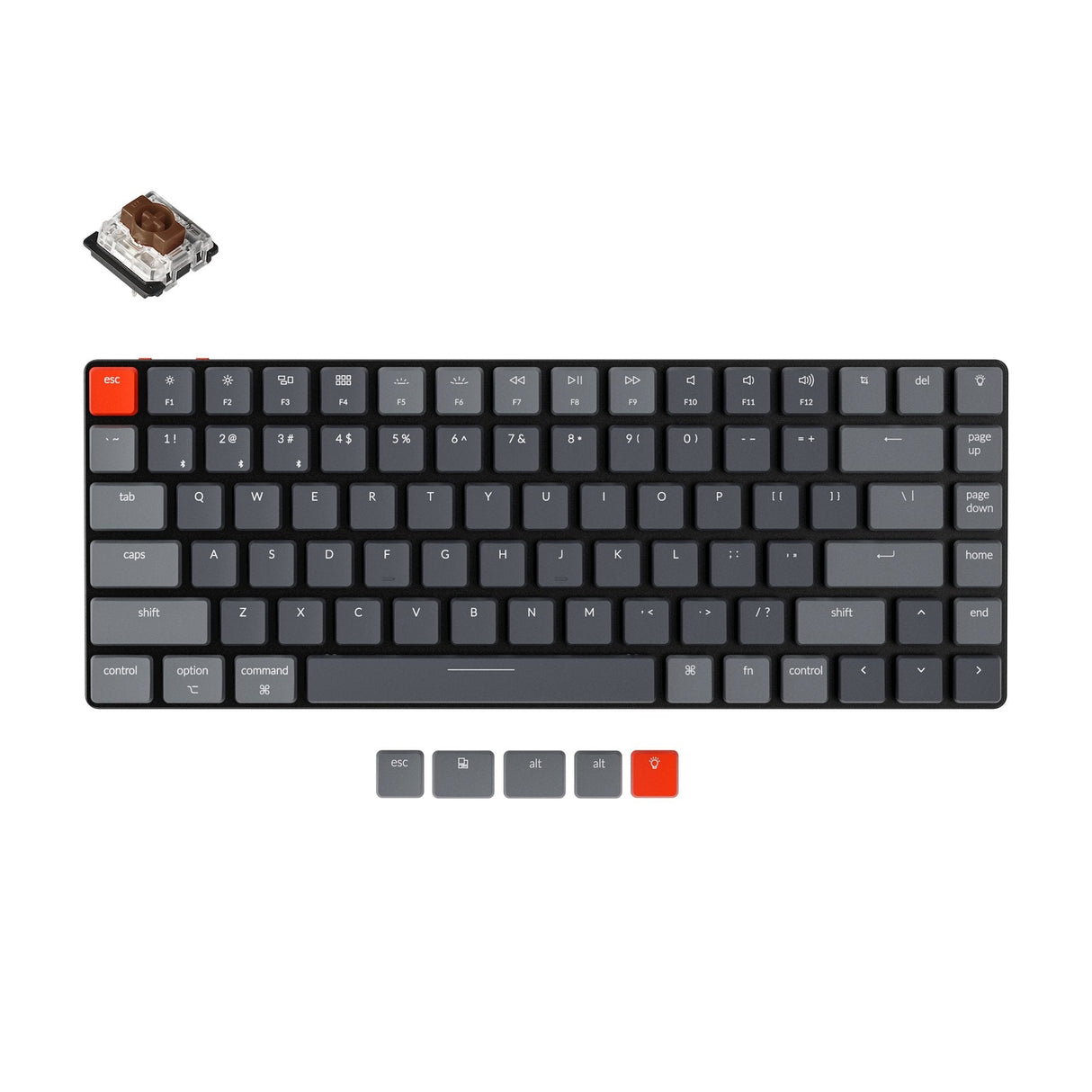 Keychron K3 Ultra-slim Draadloos Mechanisch Toetsenbord - Versie 2 (US ANSI-indeling)