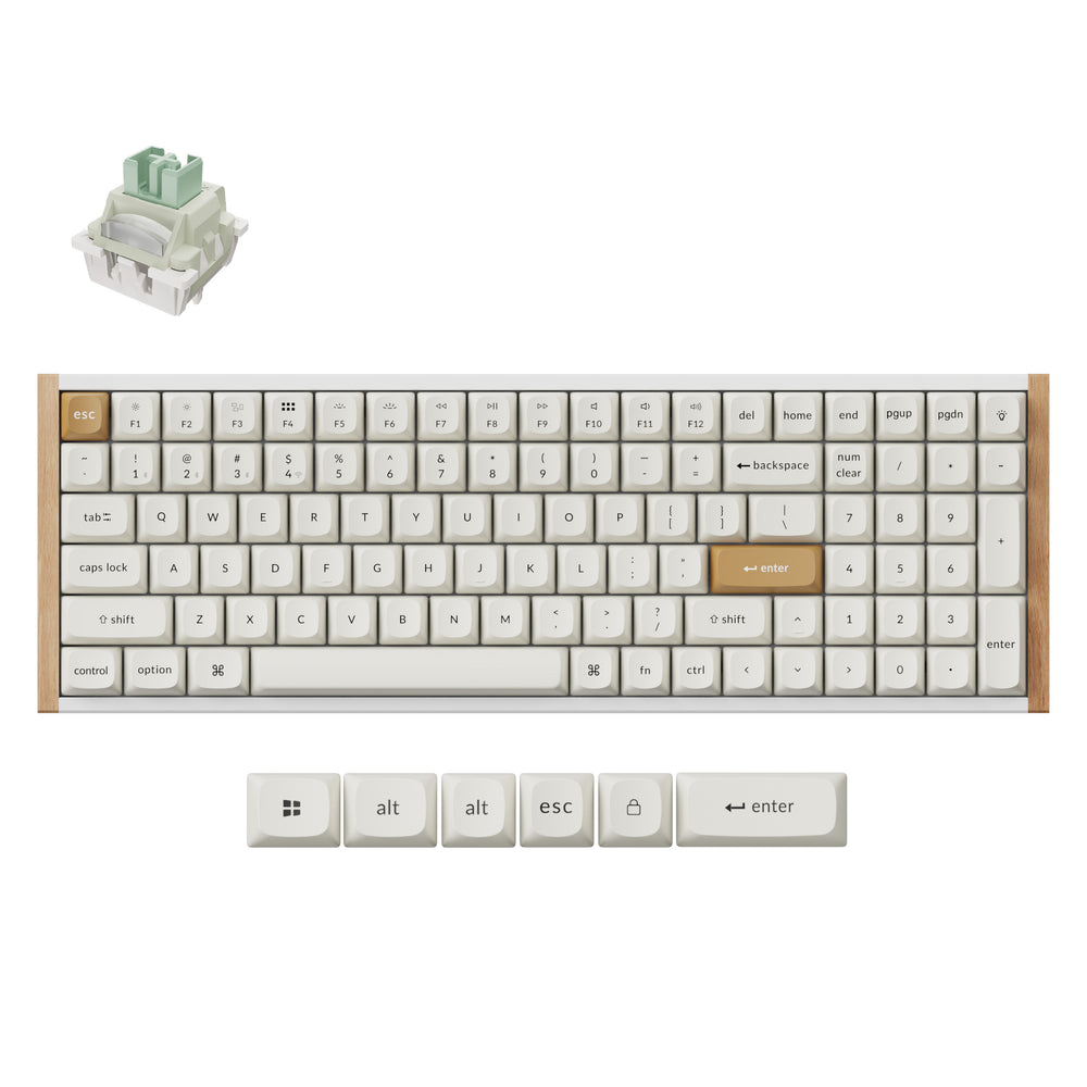 Keychron K4 HE Wireless Magnetic Switch Custom Keyboard (US ANSI Layout)