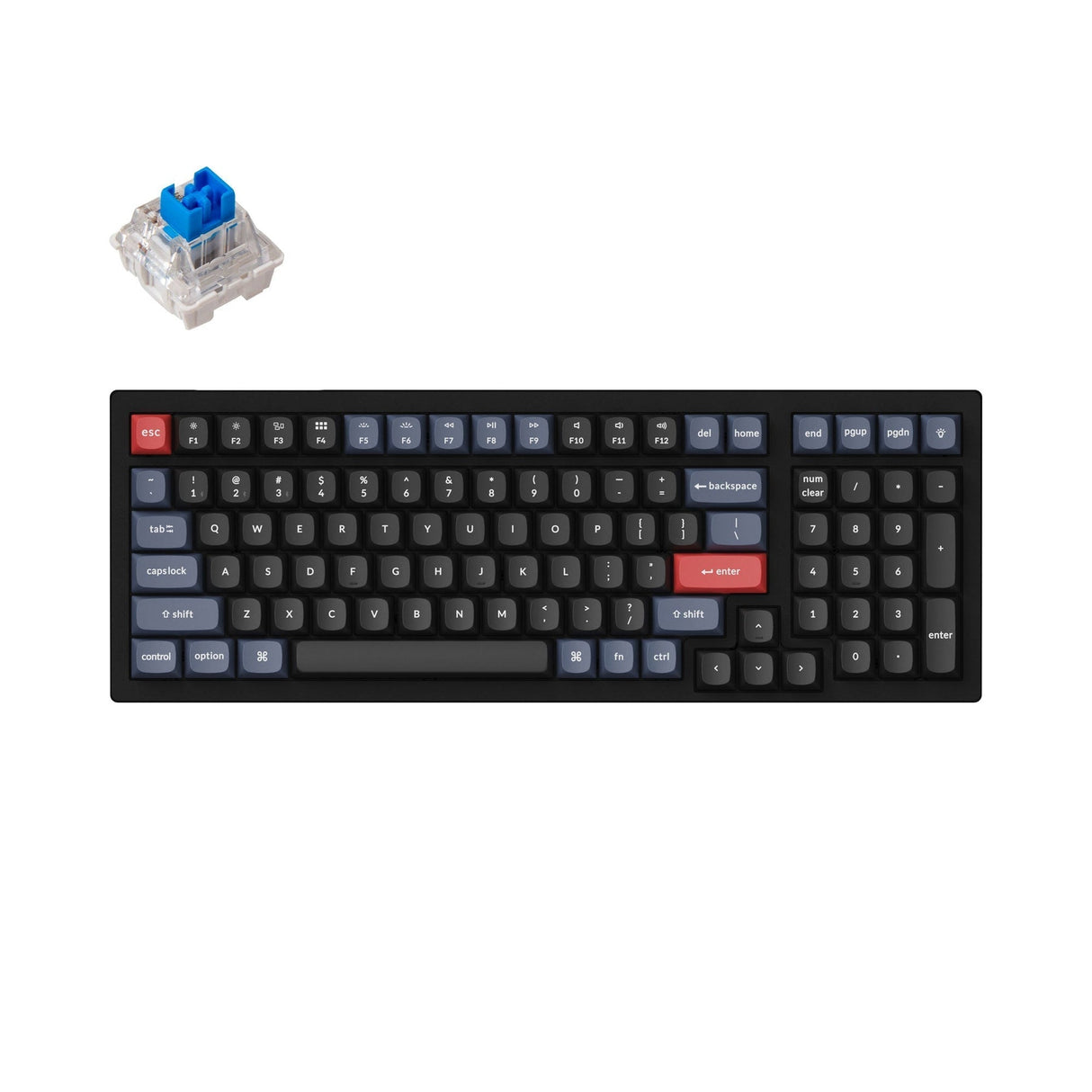 Keychron K4 Pro QMK/VIA Draadloos Mechanisch Toetsenbord (US ANSI-indeling)