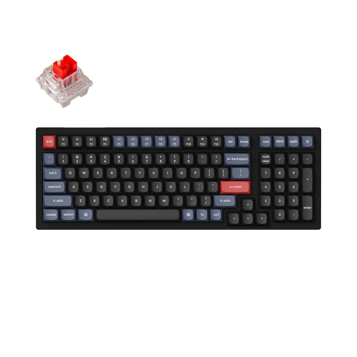 Keychron K4 Pro QMK/VIA Draadloos Mechanisch Toetsenbord (US ANSI-indeling)