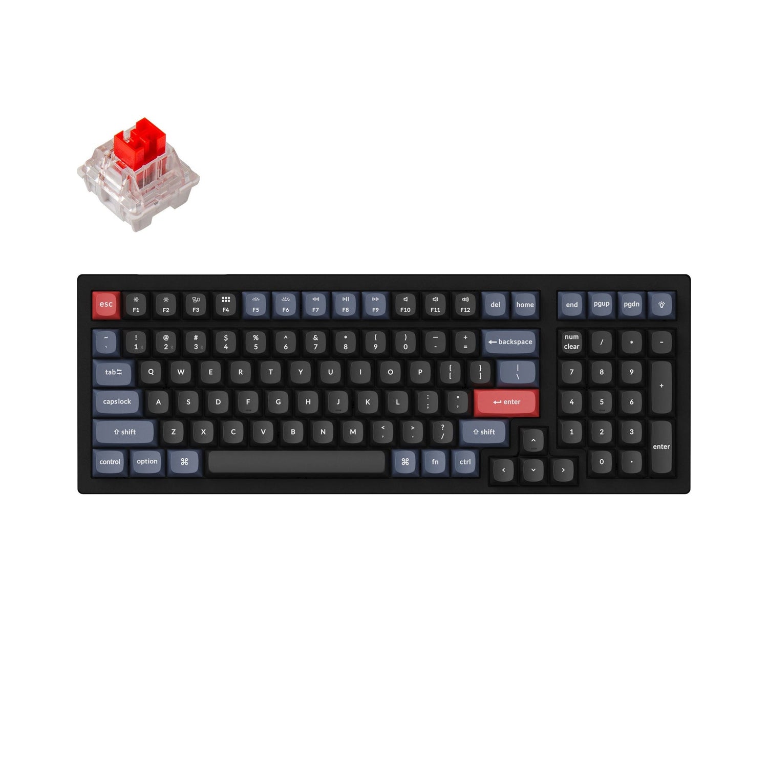 Keychron K4 Pro QMK/VIA Draadloos Mechanisch Toetsenbord (US ANSI-indeling)