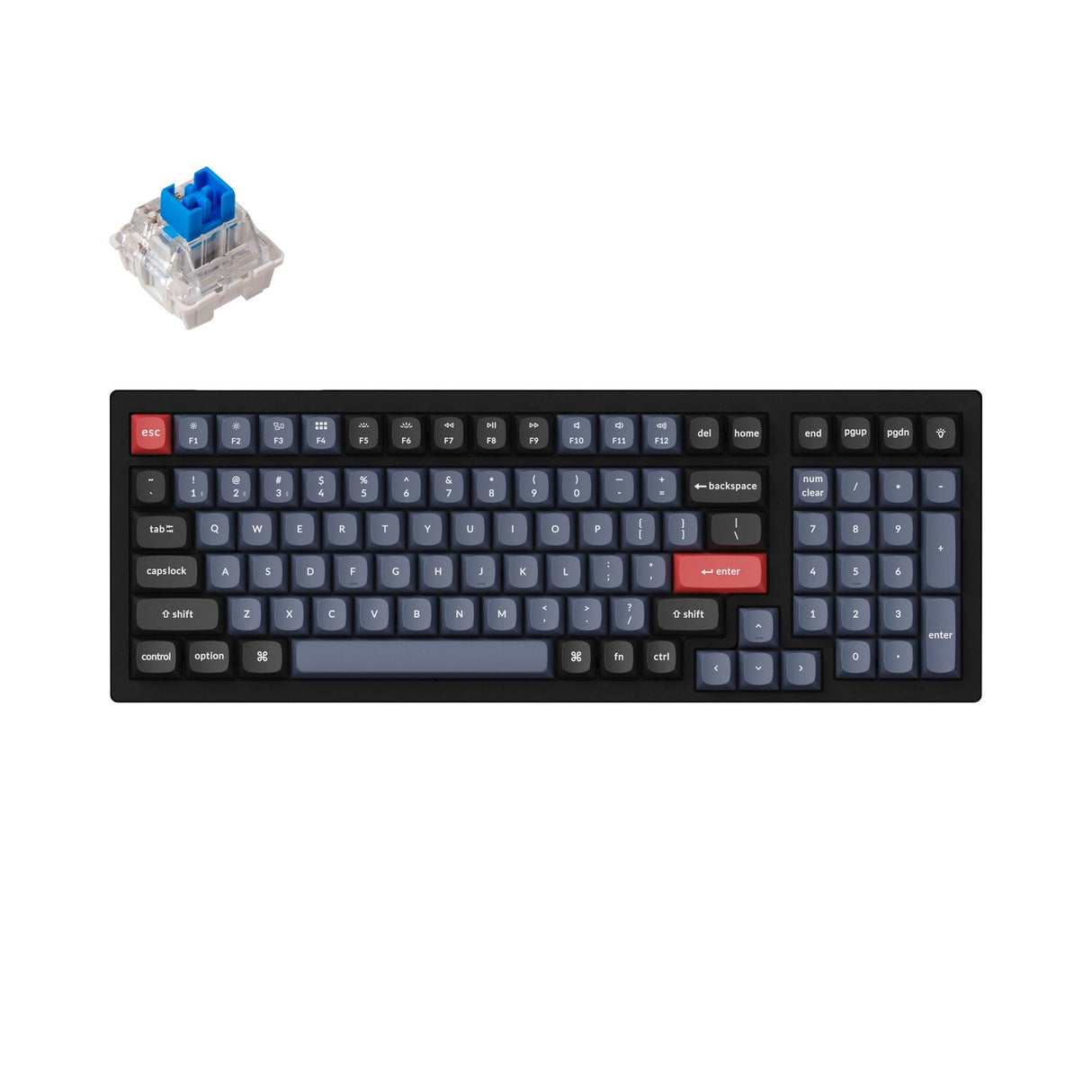 Keychron K4 Pro QMK/VIA Draadloos Mechanisch Toetsenbord (US ANSI-indeling)