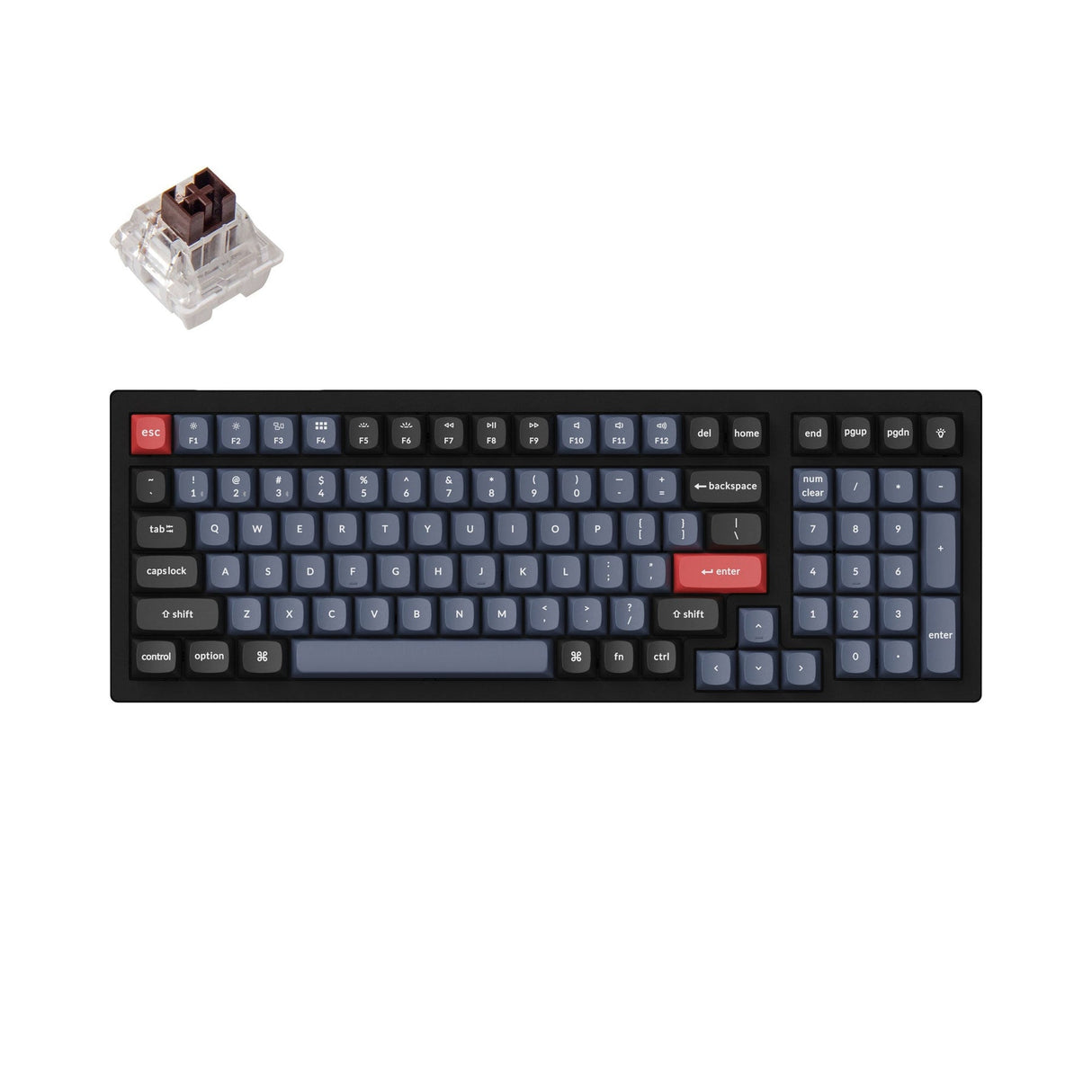 Keychron K4 Pro QMK/VIA Draadloos Mechanisch Toetsenbord (US ANSI-indeling)
