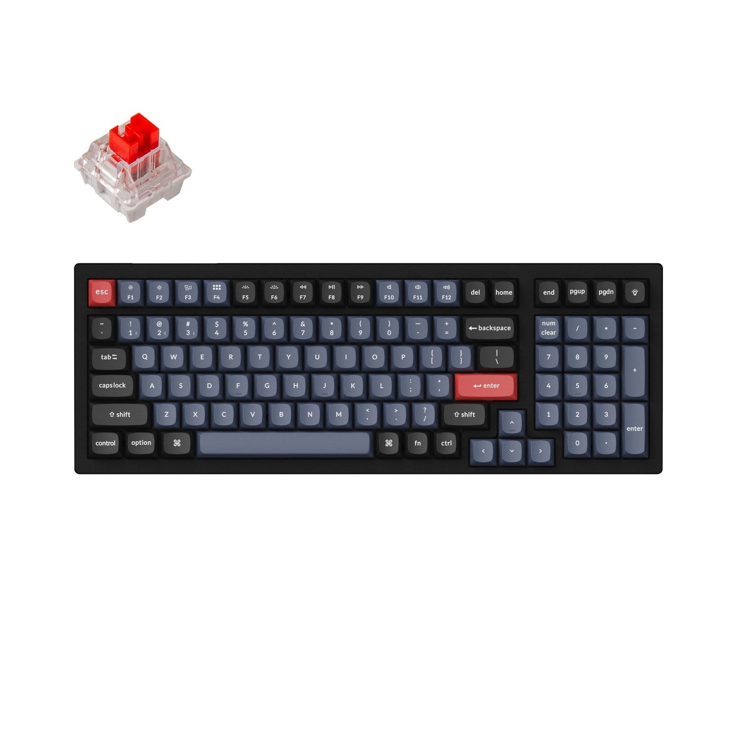 Keychron K4 Pro QMK/VIA Draadloos Mechanisch Toetsenbord (US ANSI-indeling)