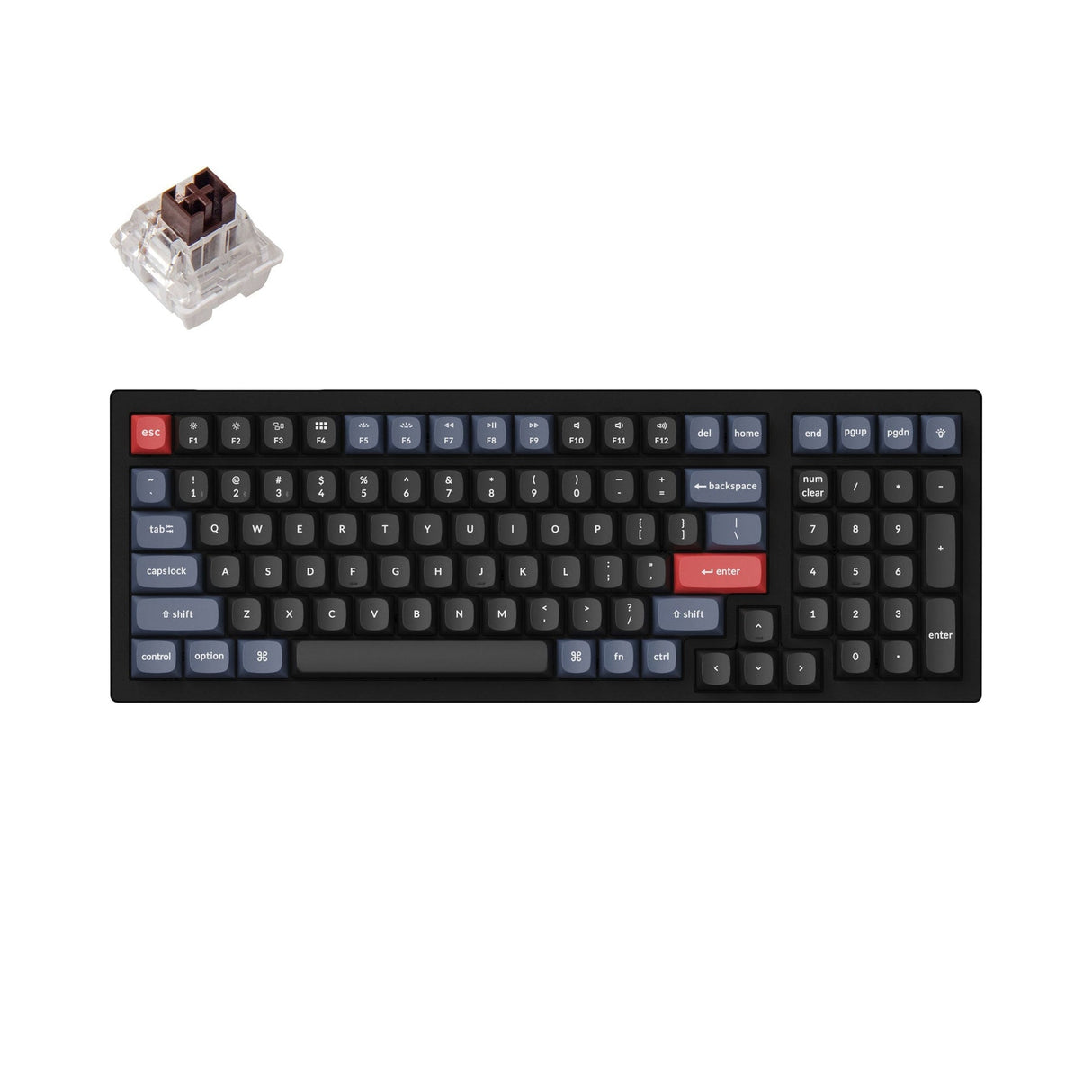 Keychron K4 Pro QMK/VIA Draadloos Mechanisch Toetsenbord (US ANSI-indeling)
