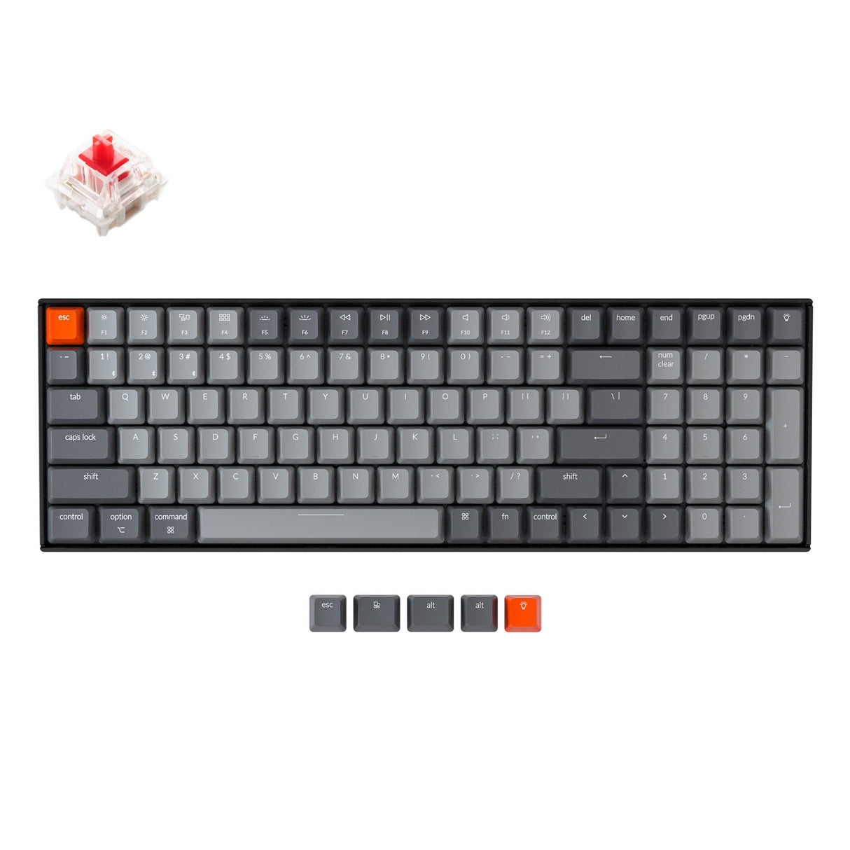 Keychron K4 Wireless Mechanical Keyboard - Version 2 (US ANSI Layout)