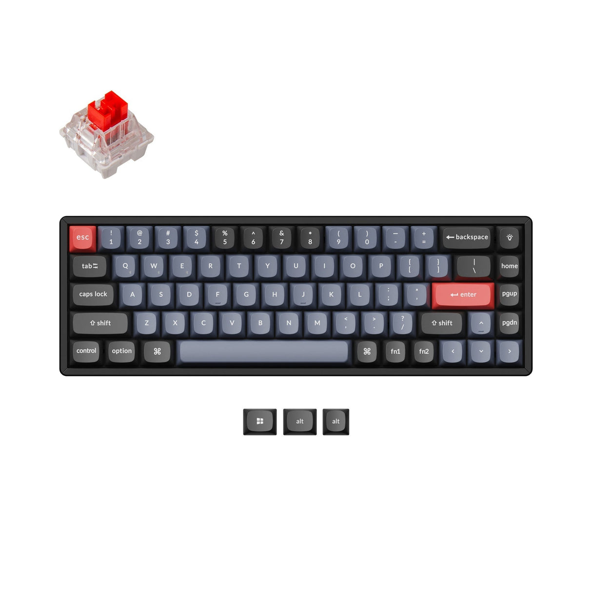 Keychron K6 Pro QMK/VIA Draadloos Aangepast Mechanisch Toetsenbord (US ANSI-indeling)