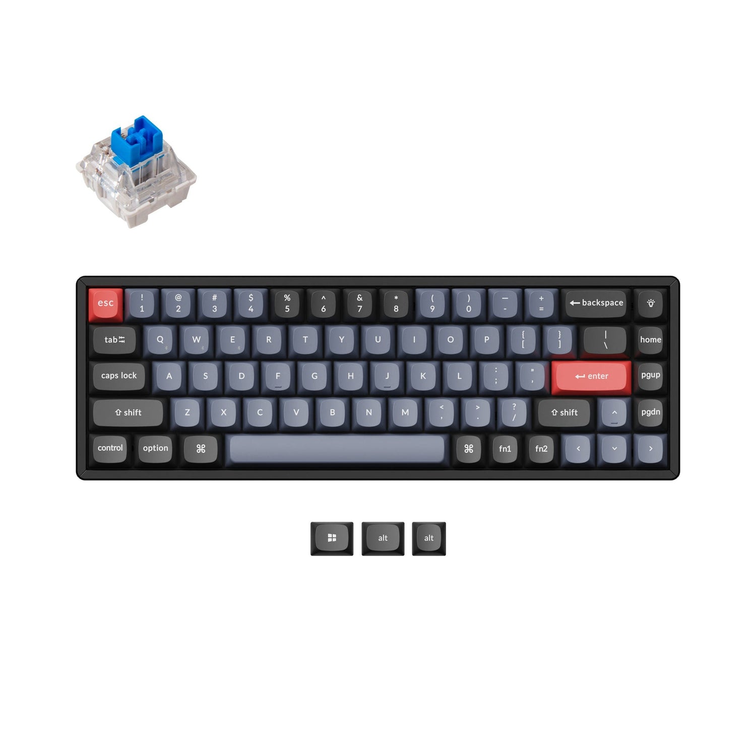 Keychron K6 Pro QMK/VIA Draadloos Aangepast Mechanisch Toetsenbord (US ANSI-indeling)