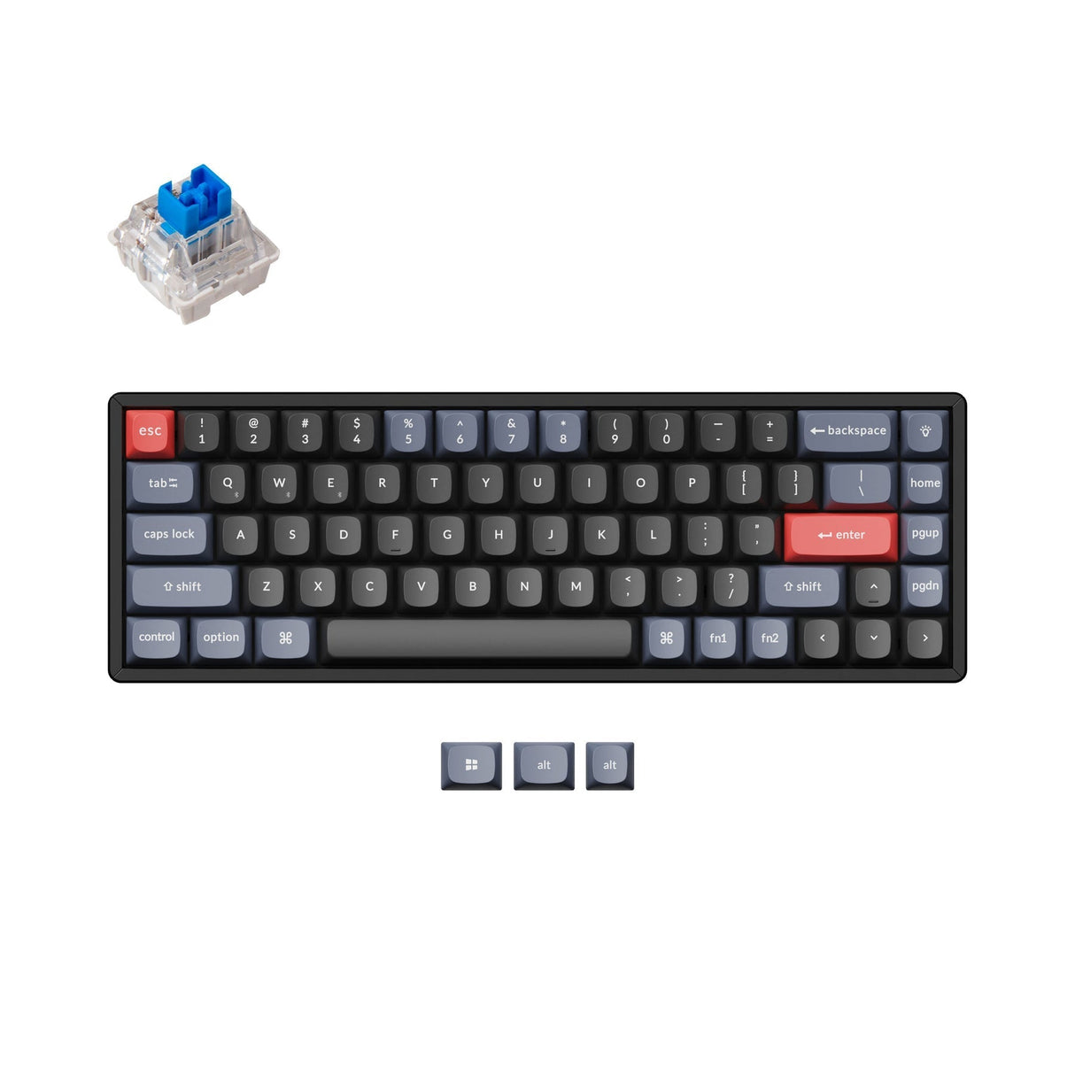 Keychron K6 Pro QMK/VIA Draadloos Aangepast Mechanisch Toetsenbord (US ANSI-indeling)