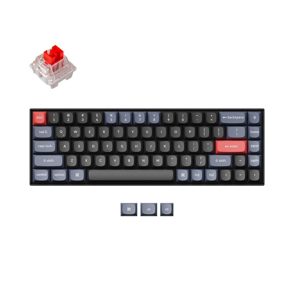 Keychron K6 Pro QMK/VIA Draadloos Aangepast Mechanisch Toetsenbord (US ANSI-indeling)