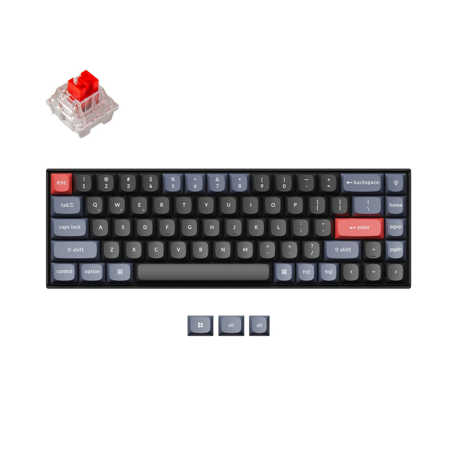 Keychron K6 Pro QMK/VIA Draadloos Aangepast Mechanisch Toetsenbord (US ANSI-indeling)