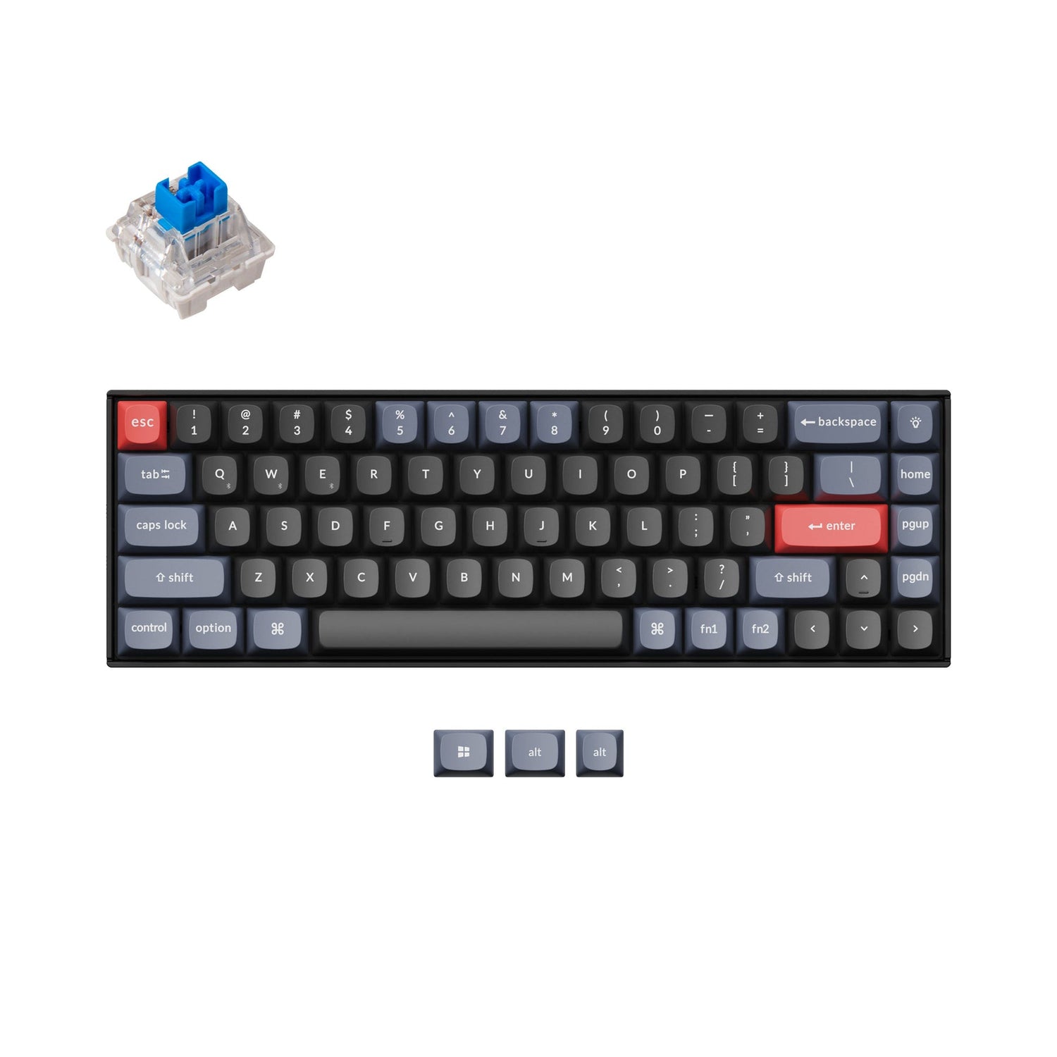 Keychron K6 Pro QMK/VIA Draadloos Aangepast Mechanisch Toetsenbord (US ANSI-indeling)