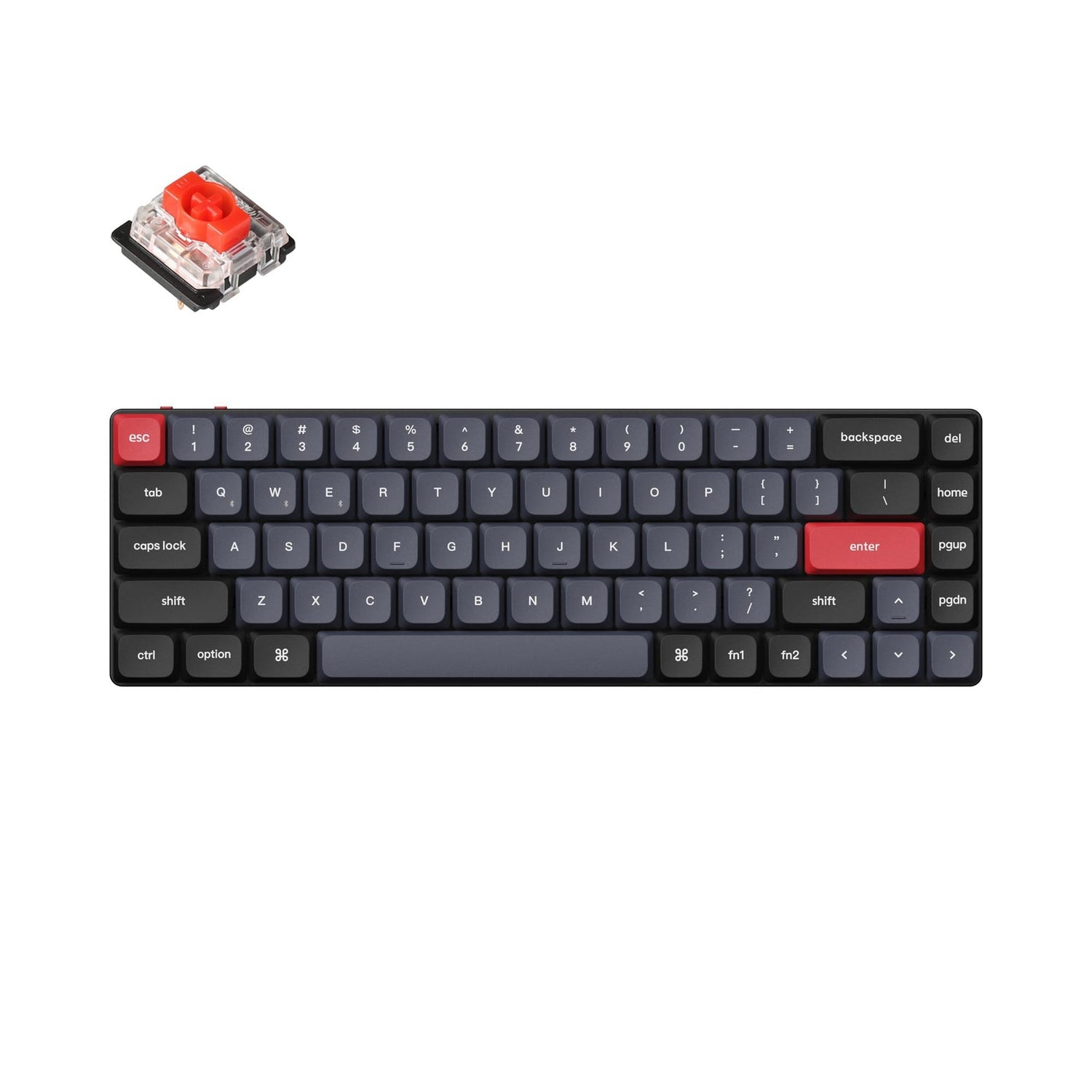 Keychron K7 Pro QMK/VIA Draadloos Aangepast Mechanisch Toetsenbord (US ANSI-indeling)