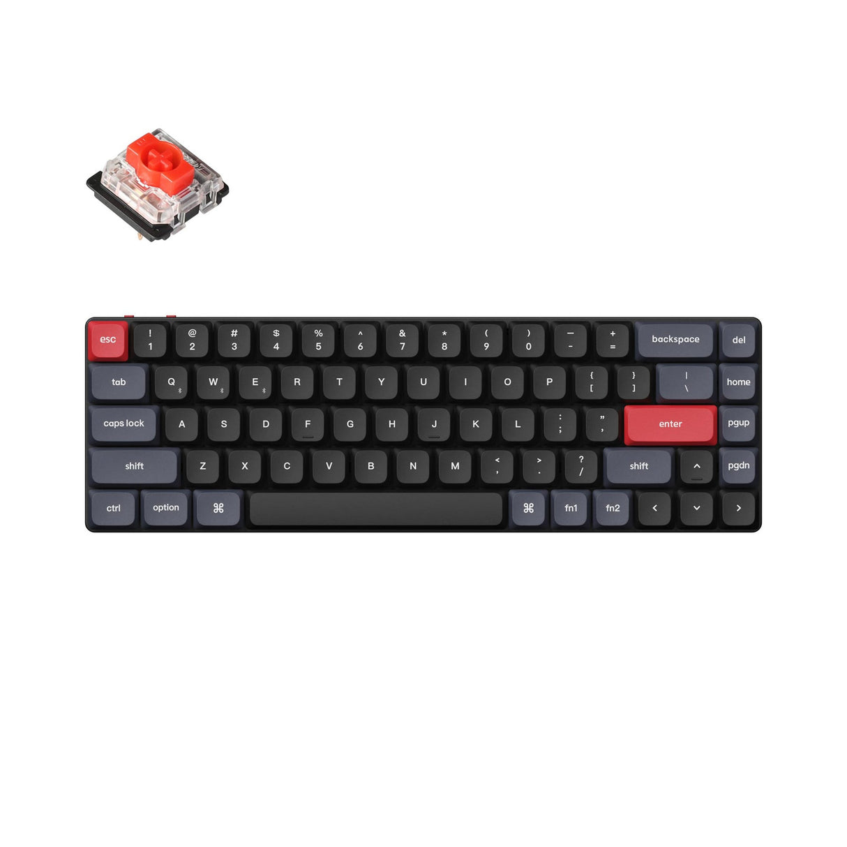 Keychron K7 Pro QMK/VIA Draadloos Aangepast Mechanisch Toetsenbord (US ANSI-indeling)