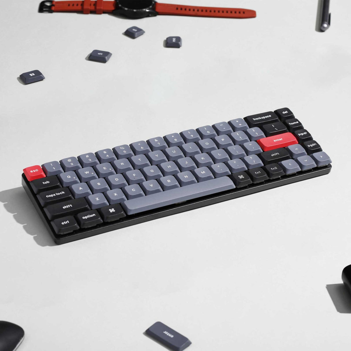 Keychron K7 Pro QMK/VIA Draadloos Aangepast Mechanisch Toetsenbord (US ANSI-indeling)
