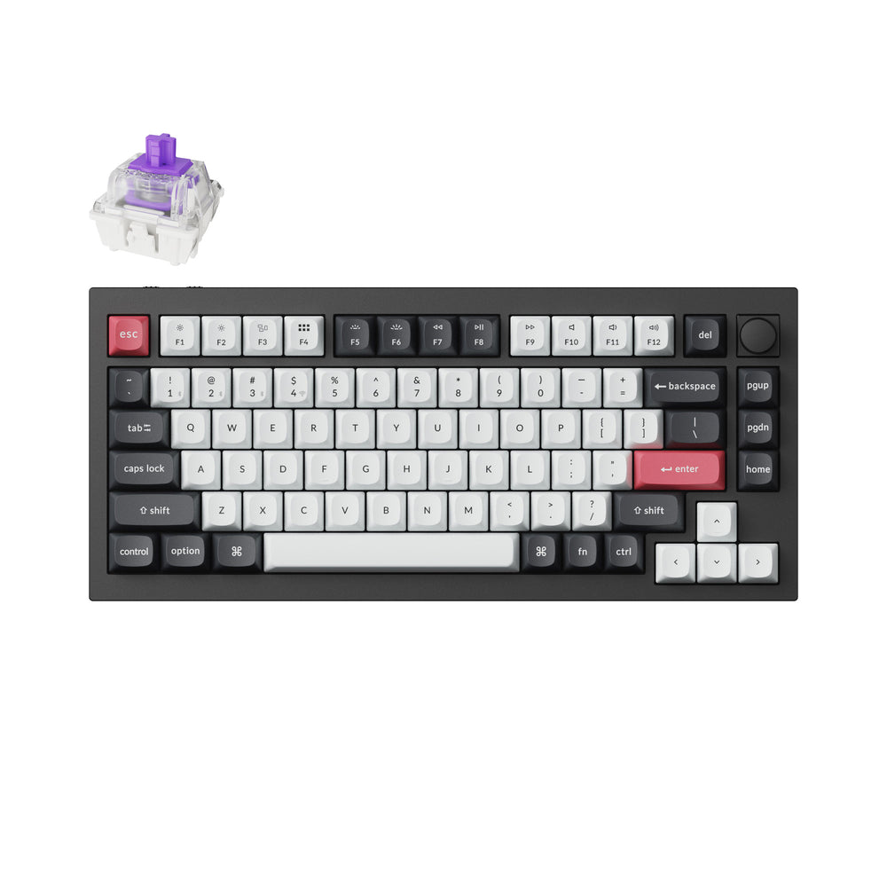 Combo: Keychron Q1 HE QMK Wireless Custom Keyboard + Silicone Palm Rest