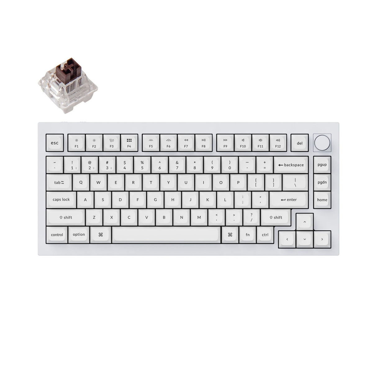 Keychron Q1 Pro QMK/VIA Wireless Custom Mechanical Keyboard (US ANSI Layout)