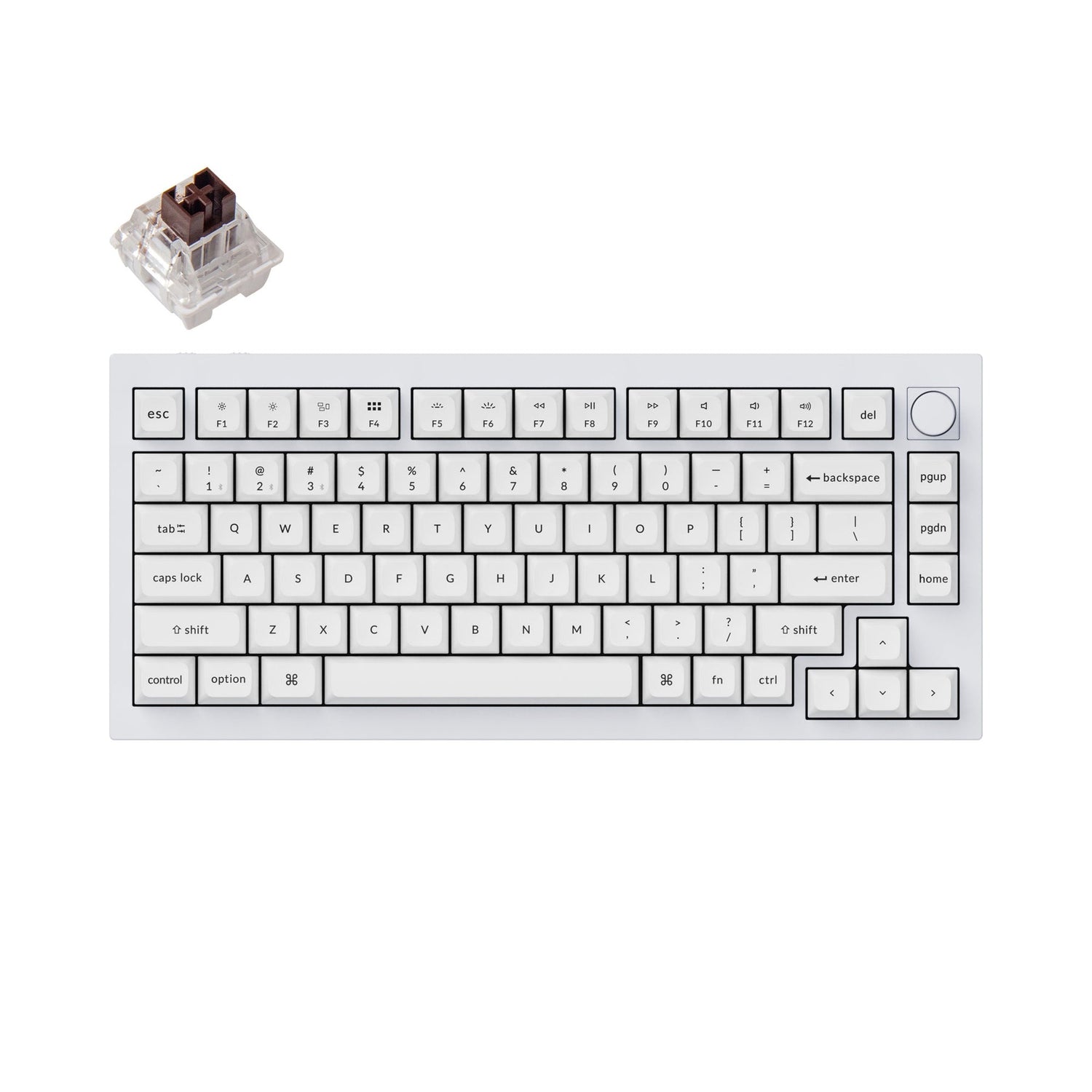 Keychron Q1 Pro QMK/VIA Wireless Custom Mechanical Keyboard (US ANSI Layout)