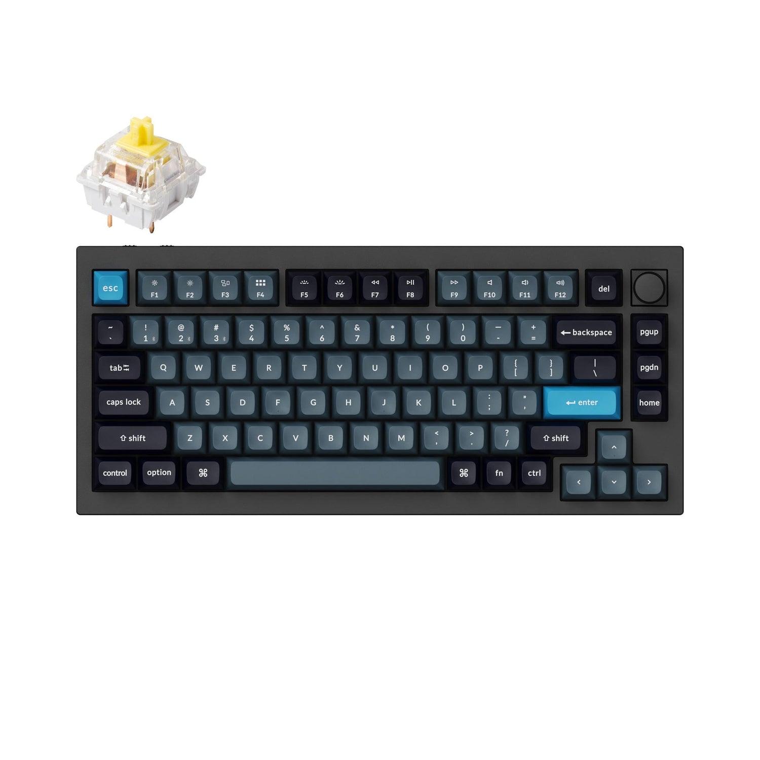 Keychron Q1 Pro QMK/VIA Wireless Custom Mechanical Keyboard (US ANSI Layout)