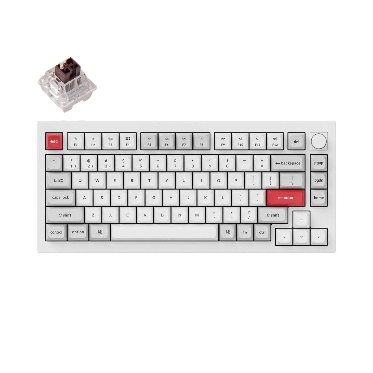 Keychron Q1 Pro QMK/VIA Wireless Custom Mechanical Keyboard (US ANSI Layout)
