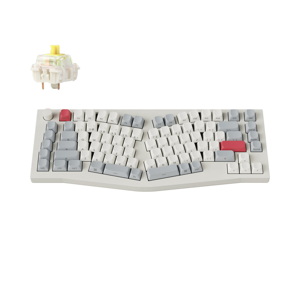 Keychron Q10 Max (Alice Layout) QMK/VIA Draadloos Aangepast Mechanisch Toetsenbord (US ANSI Layout)