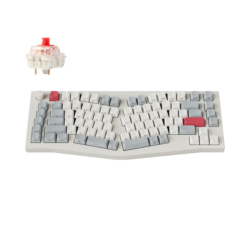 Keychron Q10 Max (Alice Layout) QMK/VIA Draadloos Aangepast Mechanisch Toetsenbord (US ANSI Layout)
