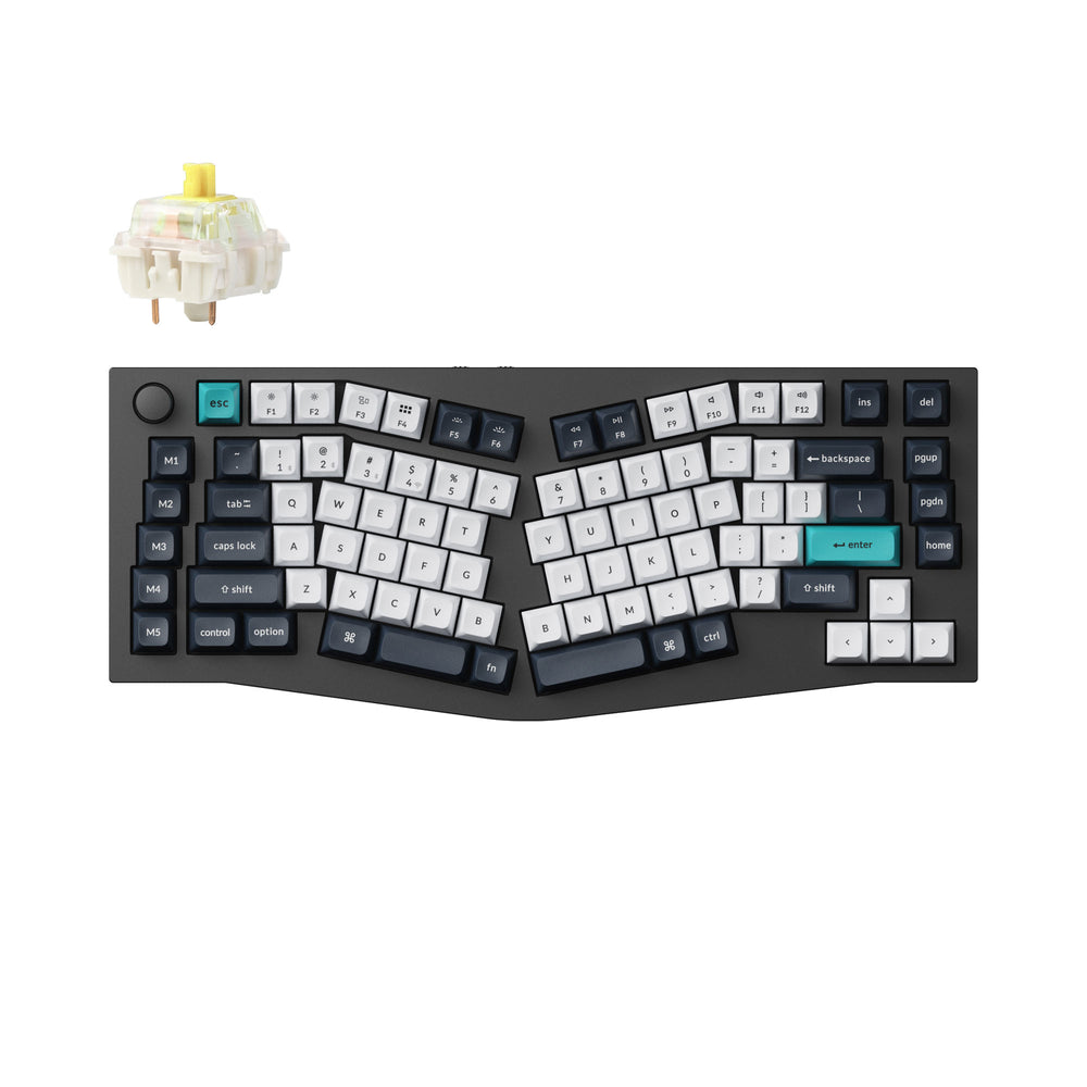 Keychron Q10 Max (Alice Layout) QMK/VIA Draadloos Aangepast Mechanisch Toetsenbord (US ANSI Layout)