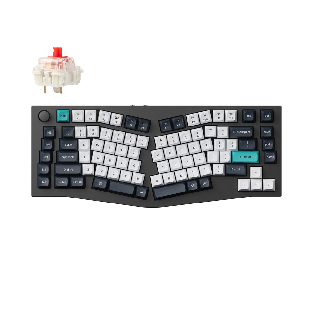 Keychron Q10 Max (Alice Layout) QMK/VIA Draadloos Aangepast Mechanisch Toetsenbord (US ANSI Layout)