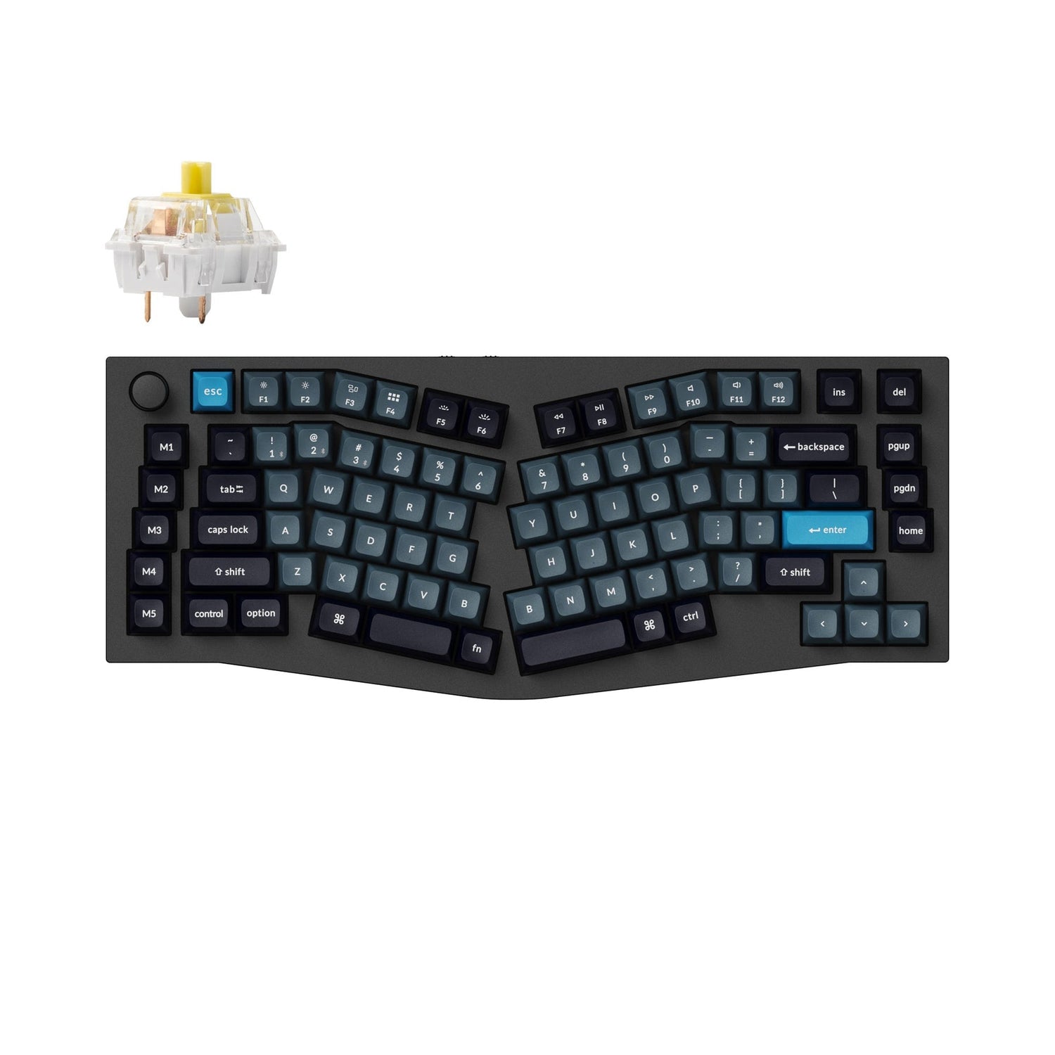Keychron Q10 Pro (Alice Layout) QMK/VIA Draadloos, aangepast mechanisch toetsenbord