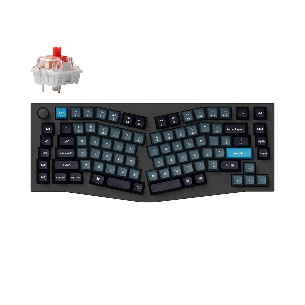 Keychron Q10 Pro (Alice Layout) QMK/VIA Draadloos, aangepast mechanisch toetsenbord